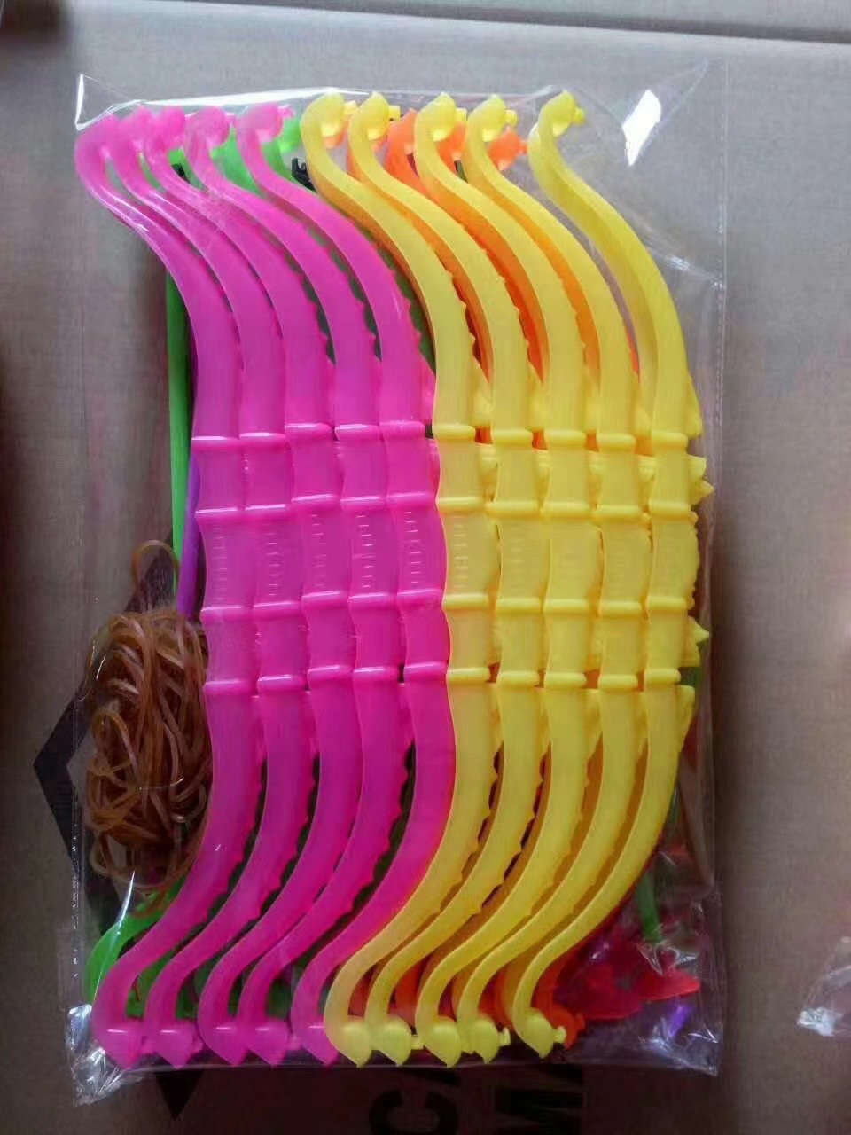 中号弓箭箭羽弓箭羽箭羽白底实物图