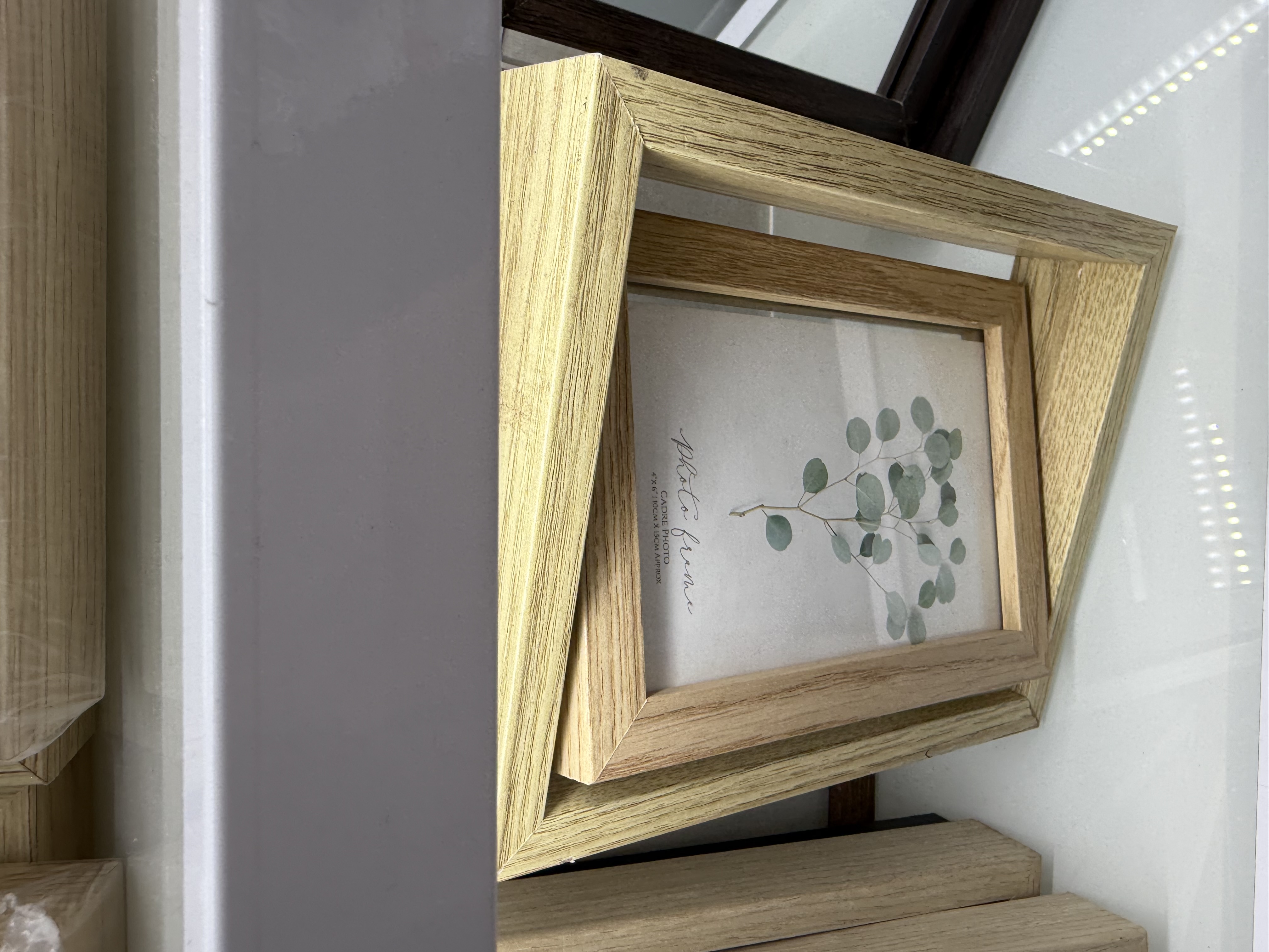 创意照片摆台文字相框仿古木纹画框家居装饰相框摆设多款可选