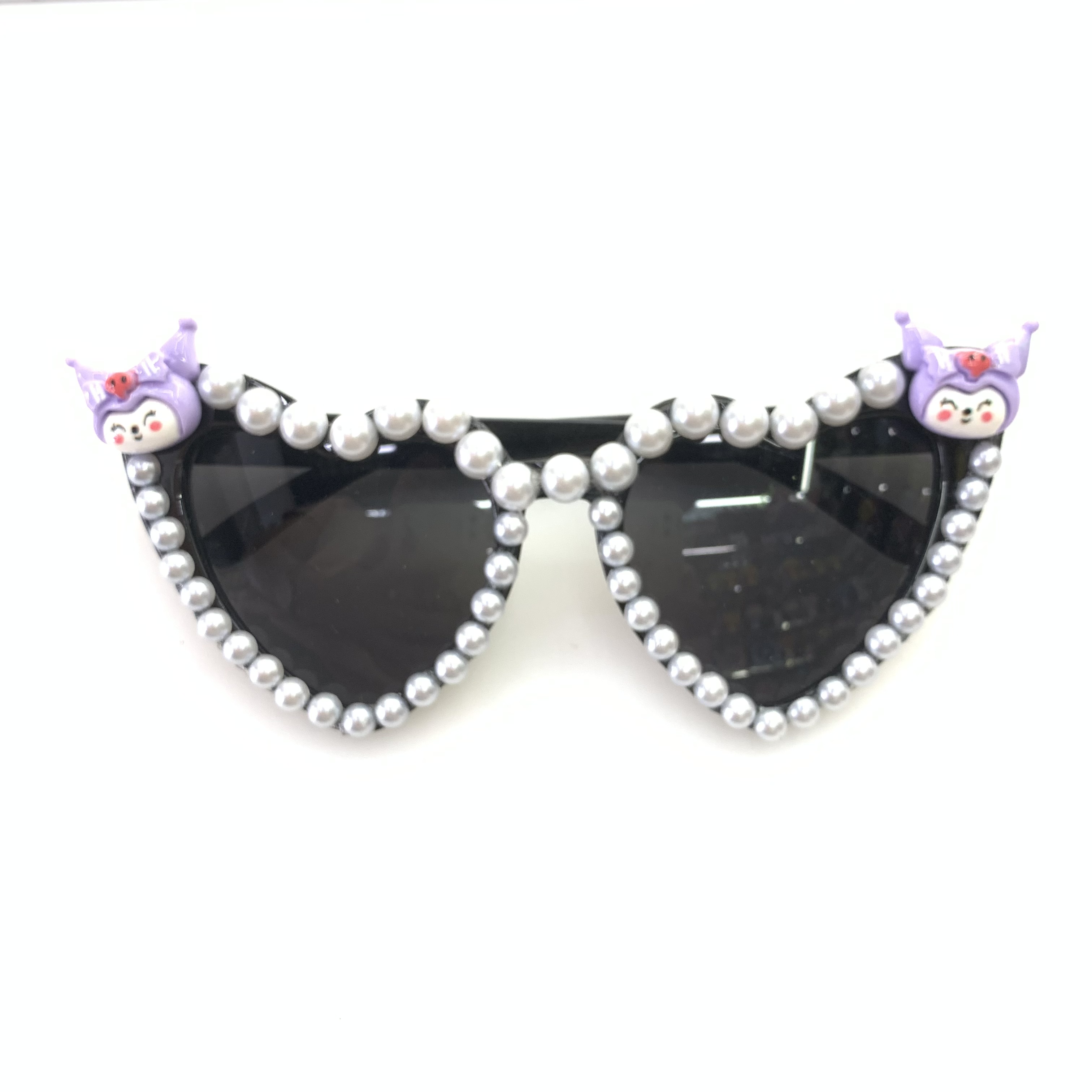 Gafas decorativas, gafas con taladro, gafas de moda, gafas de taladro Application Scenario