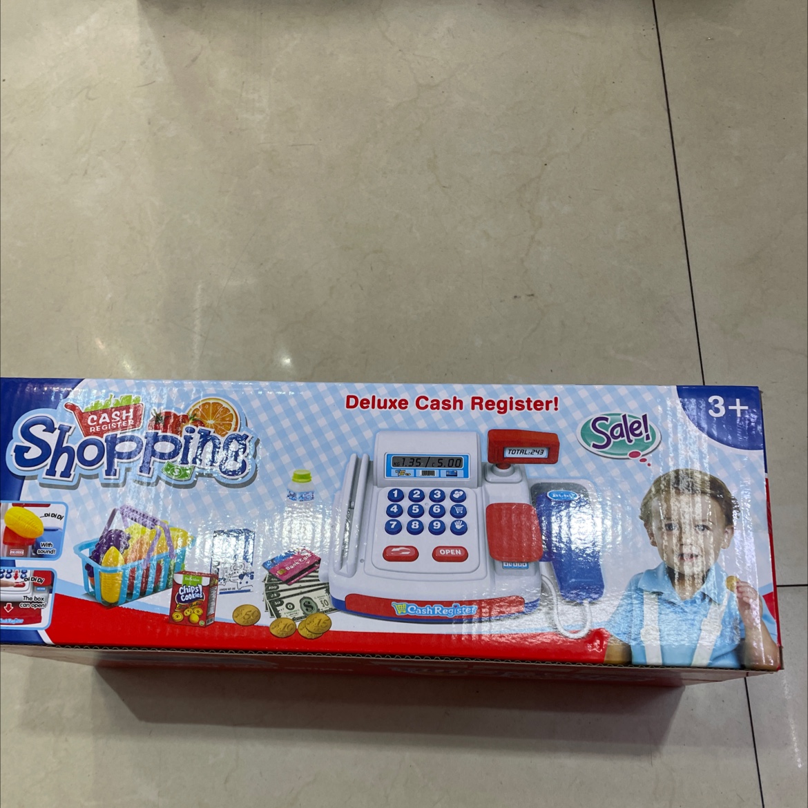 收银台水果超市收银台玩具儿童迷你趣味游戏细节图