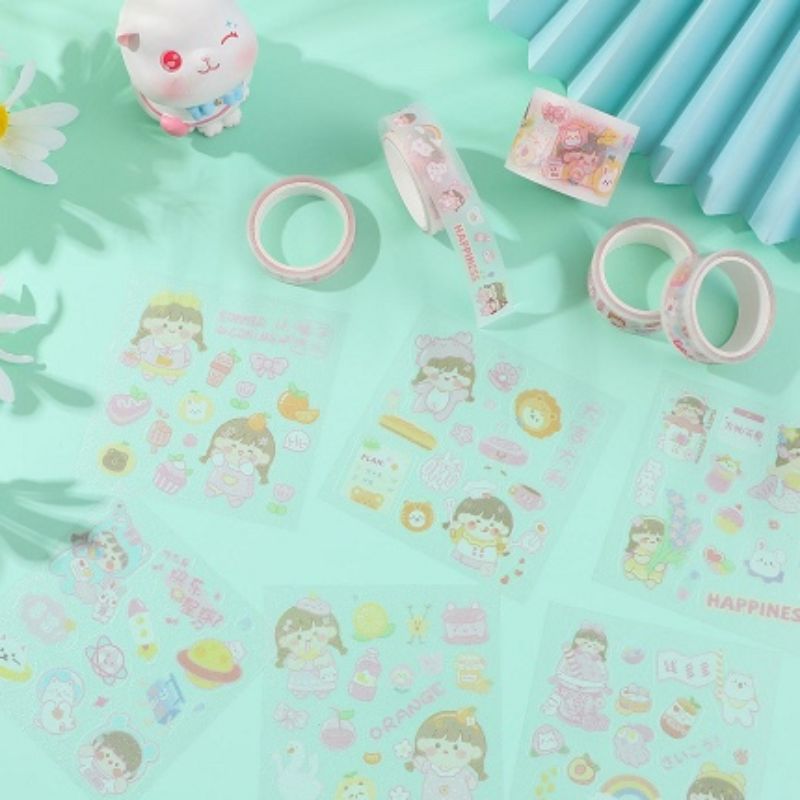 米妹家手账胶带系列之米妹酱 四