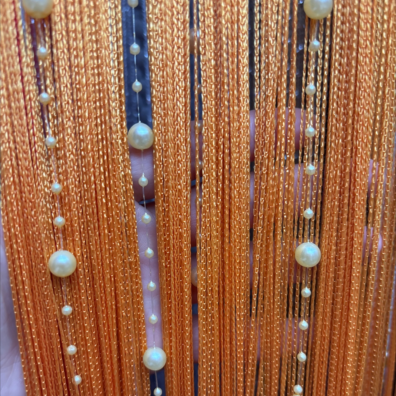 门帘 隔断装饰门帘 窗帘线帘 可穿杆加工 义乌厂家直销