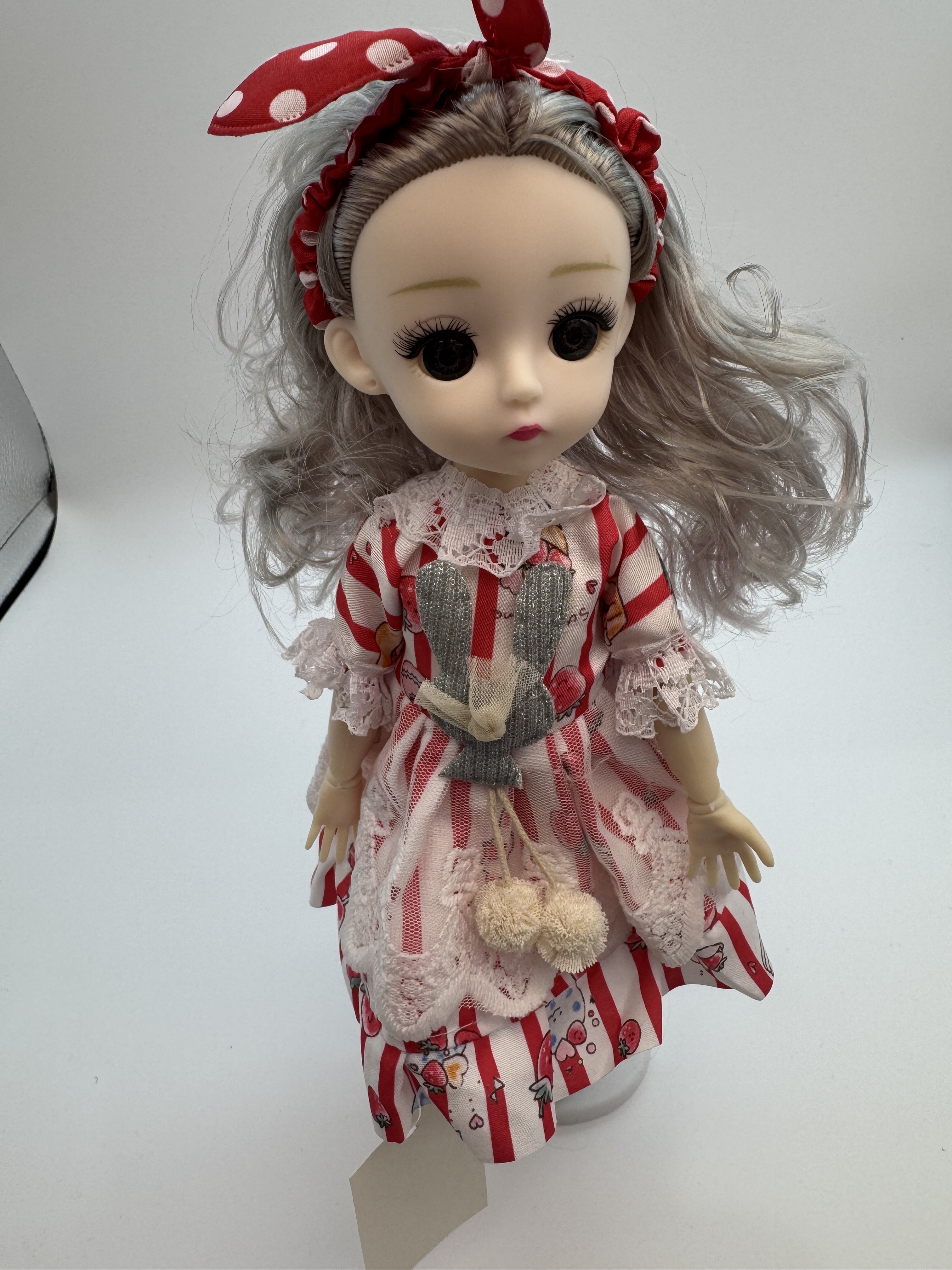 活动关节十二寸娃娃 盒装 礼盒包装 玻璃眼睛1详情图4