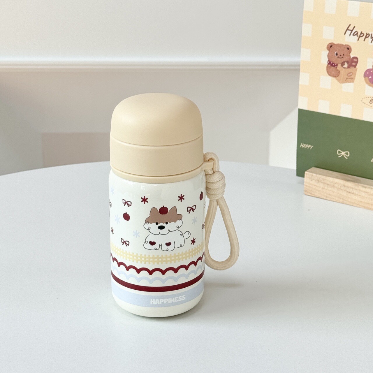 Novedades de #YES-WATER: 🆕vaso térmico de la rope nuti número: XDFBL0303 capacidad: 310ML material: base 316 interior 304 caja: Application Scenario