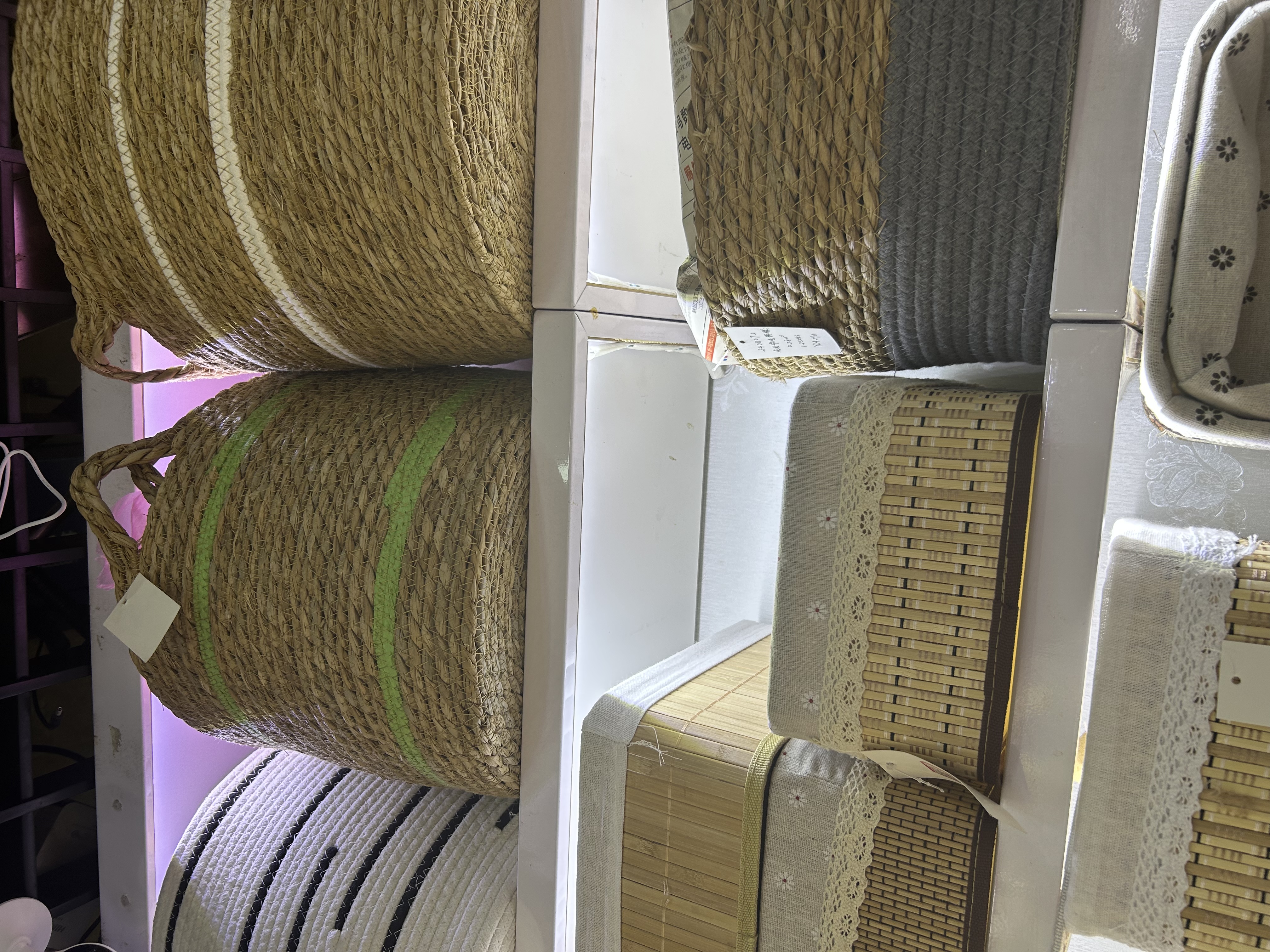 儿童玩具收纳筐塑料箱收纳篮编织整理箱多功能收纳盒家用整理箱