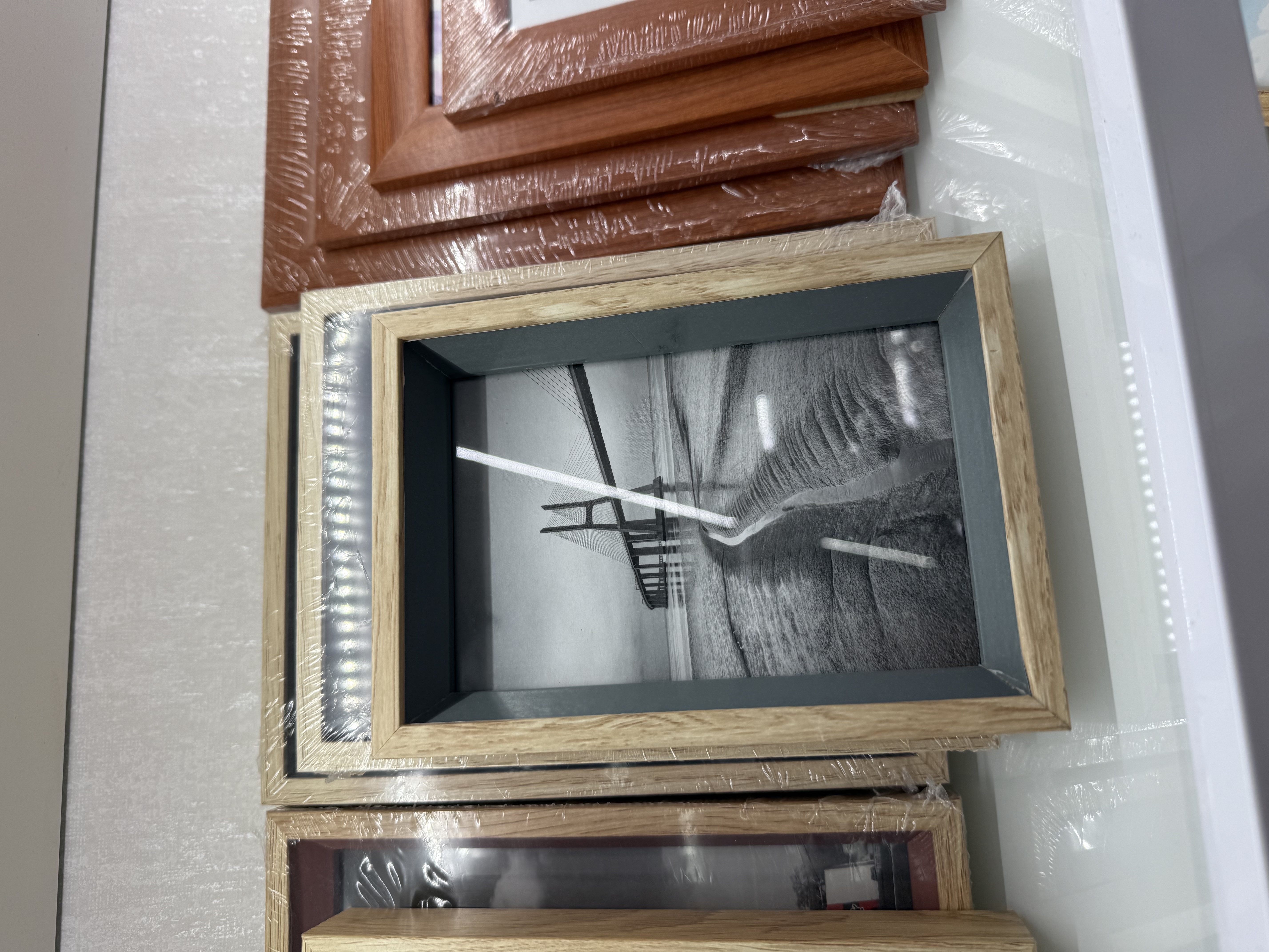 创意照片摆台文字相框仿古木纹画框多款可选装饰家居摆设