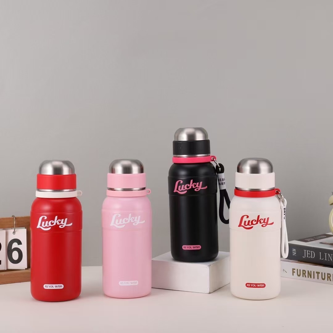 oidire ice-mouth glass cup Portable car kettle, tea-water separation teapot, multi-functional portable water cup