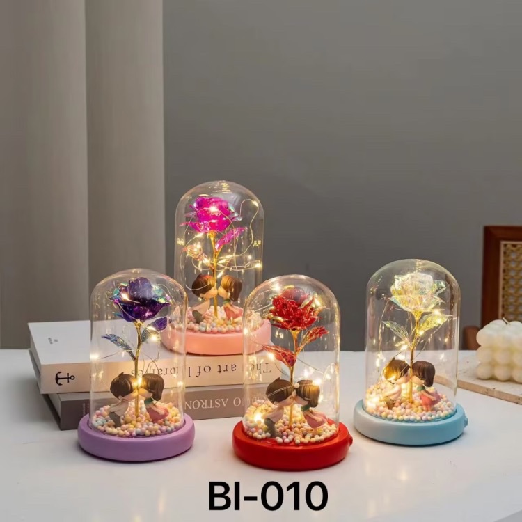 情人节创意礼物送男女朋友情侣生日礼品网红手工diy香皂花灯摆件