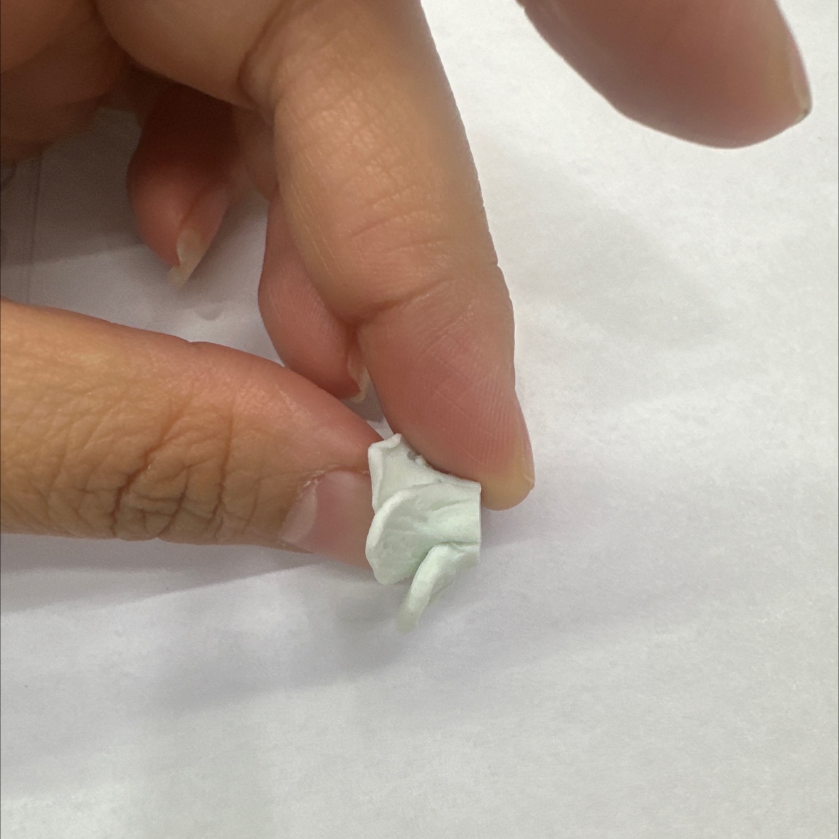 晶鑫陶饰纯手工制作单色亚光五叶可DIY陶瓷花产品图