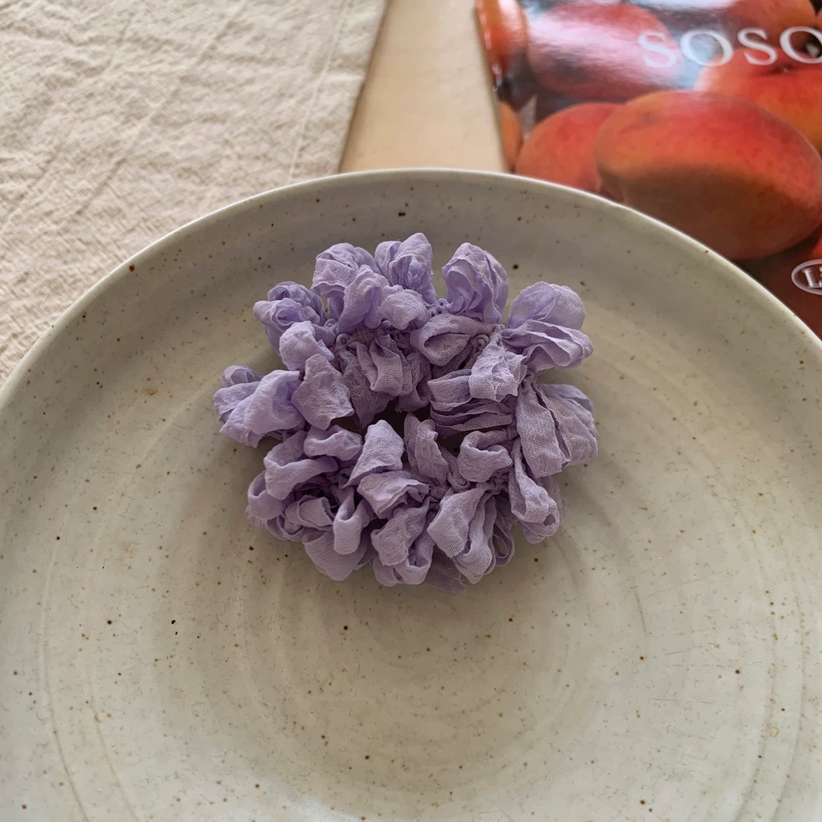 Super fairy mesh lace bubble towel, hair tie, sweet girl's hair tie, hair band, hair tie, double ponytail hair tie, hair accessory detail image 6