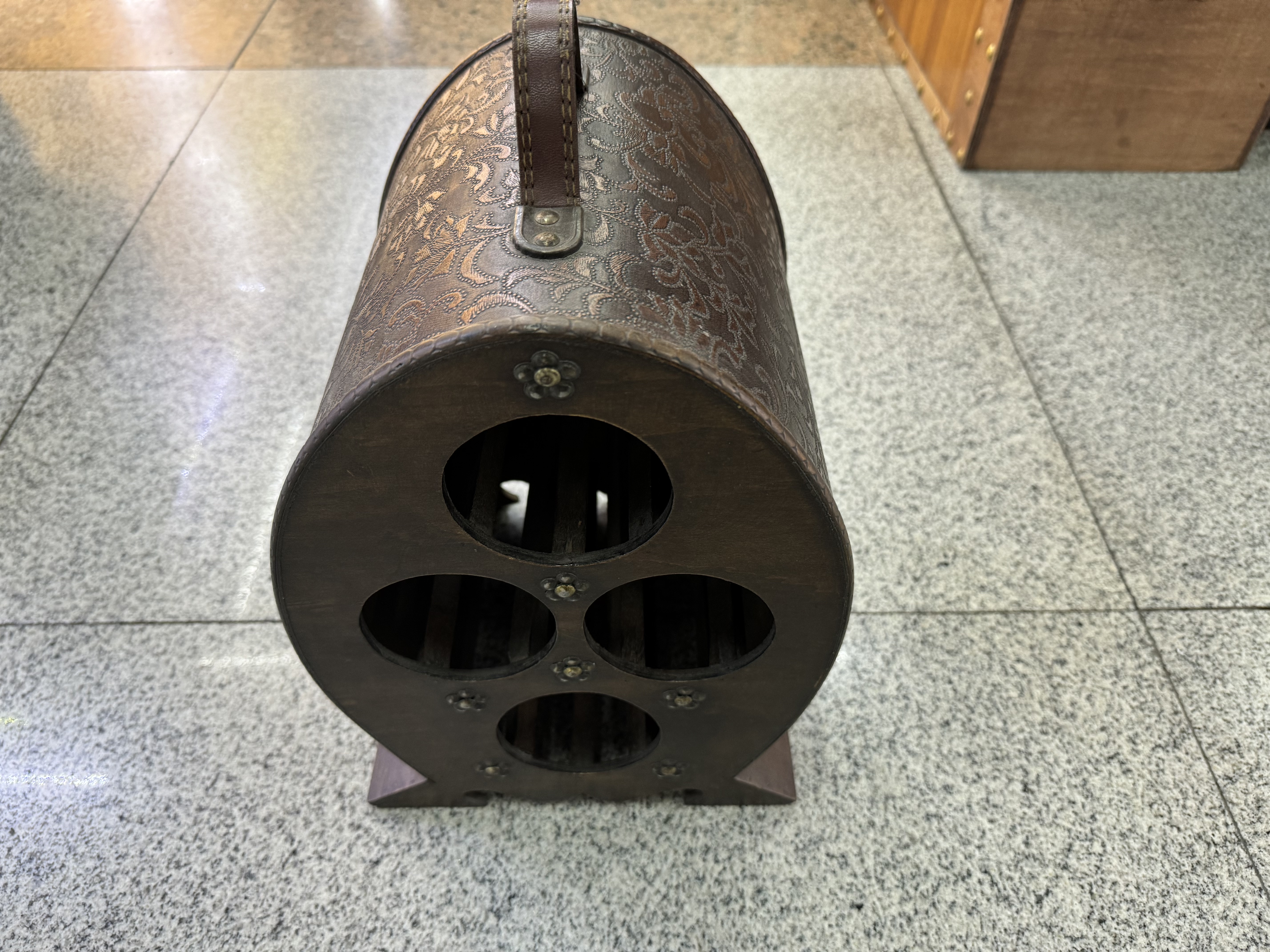 沉香手饰金丝楠木据木圈胡桃木耗品盒多功能收纳礼盒精品摆件胡桃木耗品盒