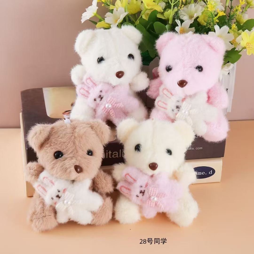 hellokitty獭兔毛球钥匙扣饰品钥匙扣配件可爱卡通挂件礼品钥匙扣