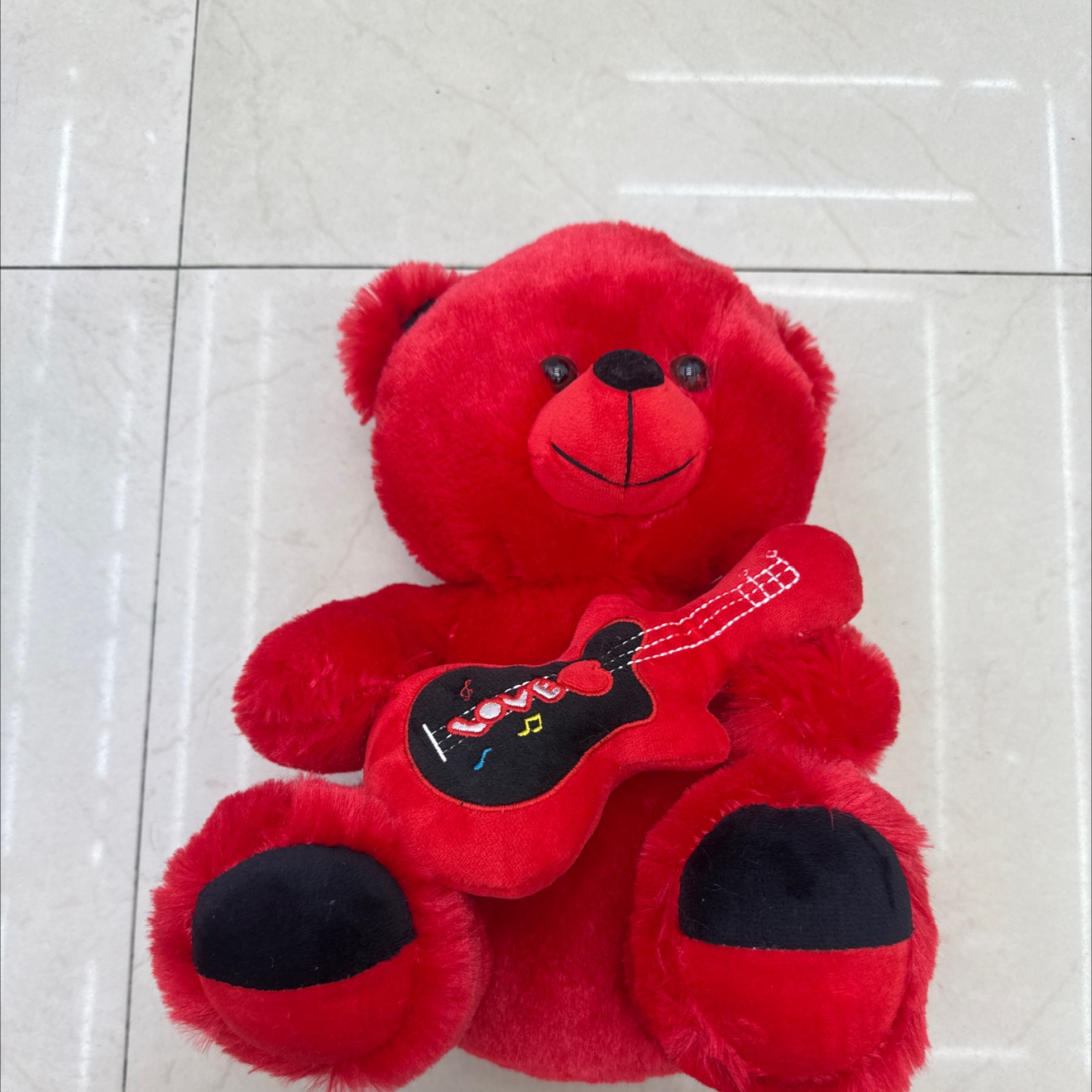 毛绒玩具情人节BB25100款式抱心熊毛绒玩具