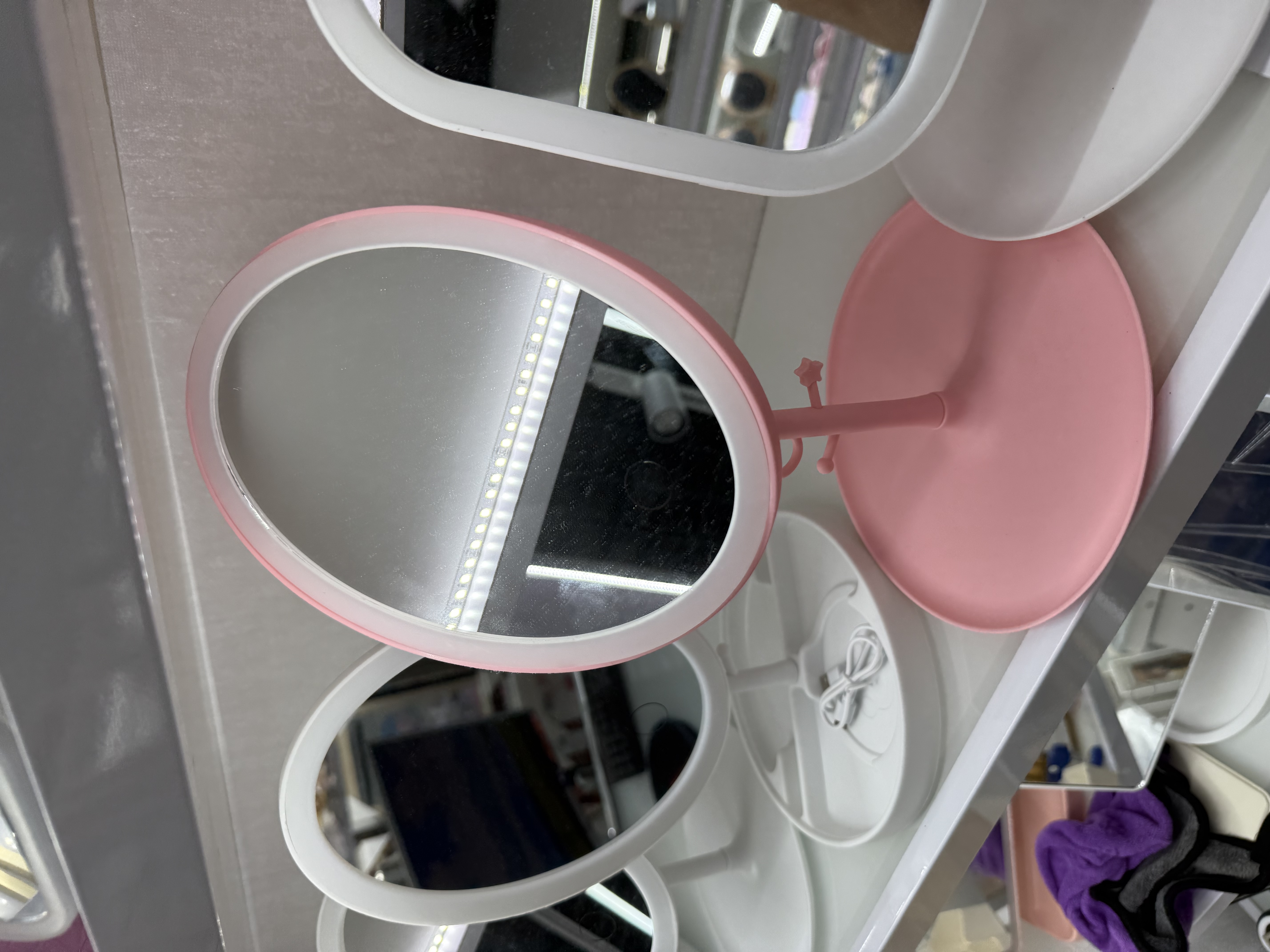 便携口袋化妆镜小镜子便携式镜子便携镜子便携化妆镜迷你镜子随身镜子女生化妆用品