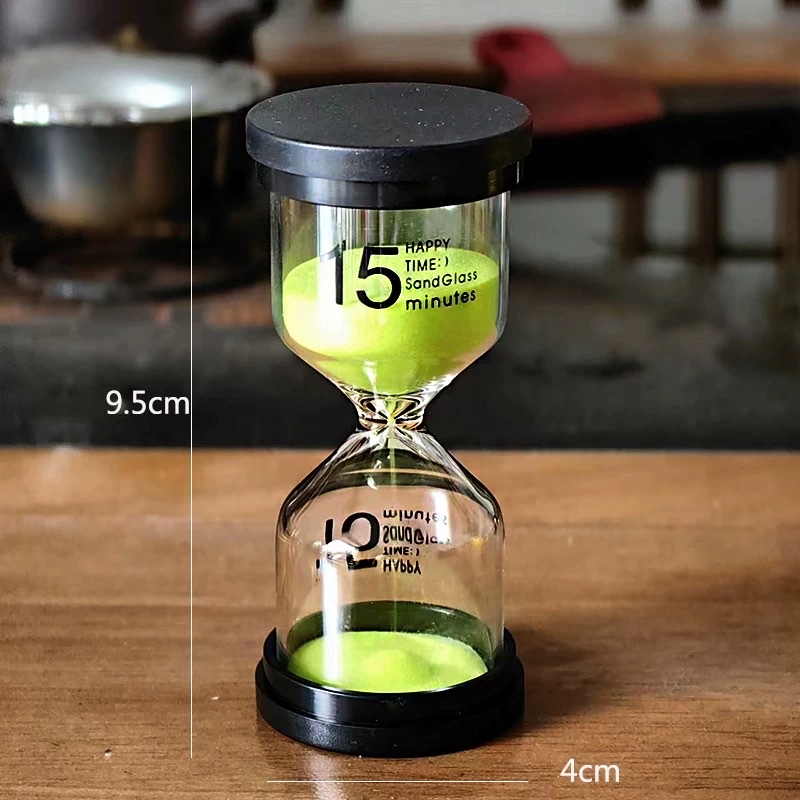 沙漏计时器防摔时间半小时儿童管理流沙计时10十30分钟三十可调节