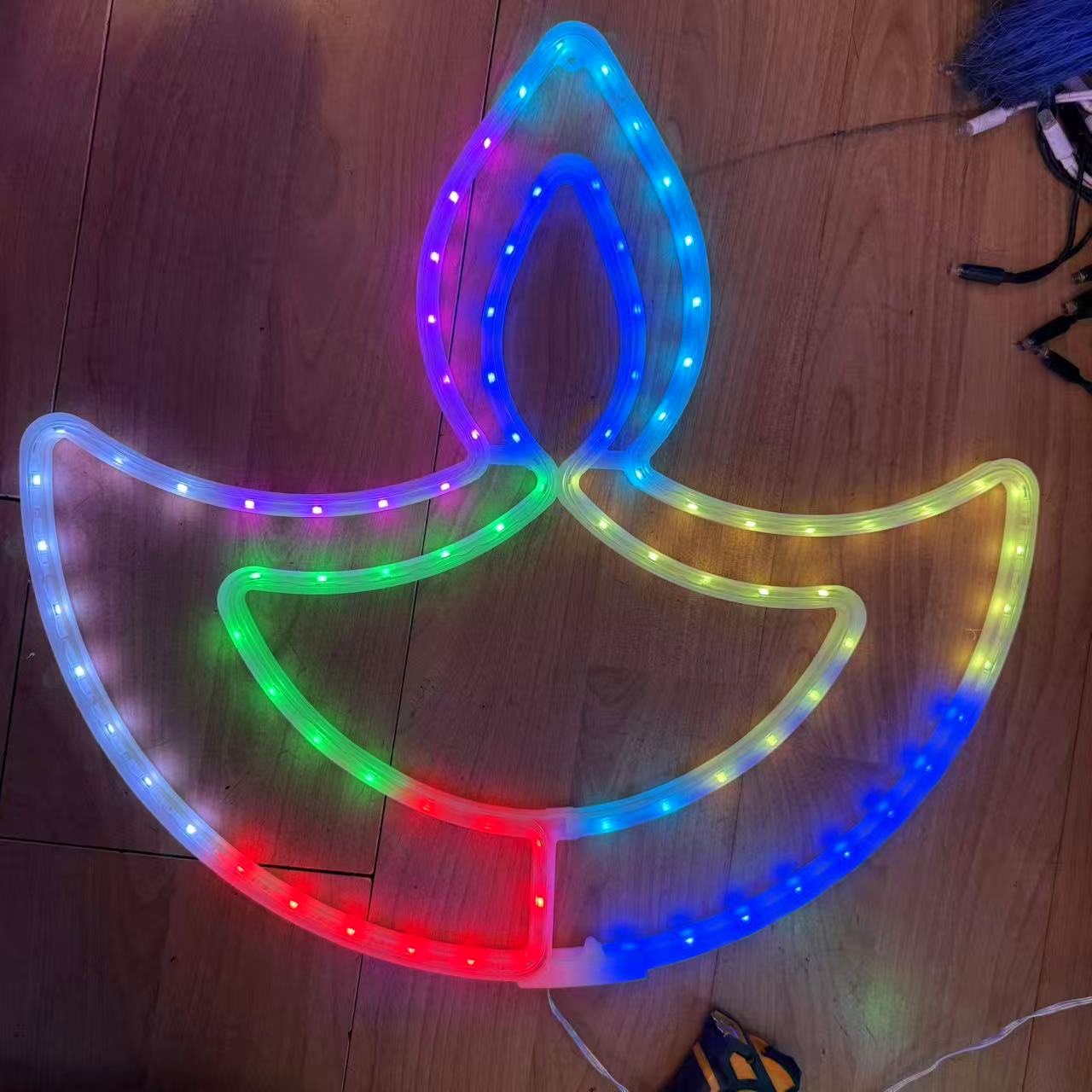 Flexible light strip bracket, oil lamp, Ramadan pendant lamp
