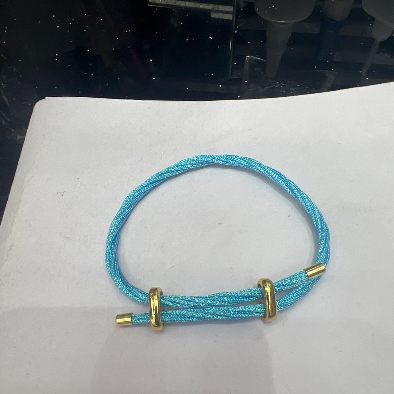 新品5股八字手绳