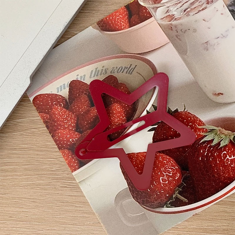 Children's hair clips, grippers, oil-dripping acetic acid hair accessories, hair ornaments, hair clips, cute and simple hair accessories, hair clips, hair accessories, children's hair clips, decorative hair clips, oil-dripping children's hair clips Specification image