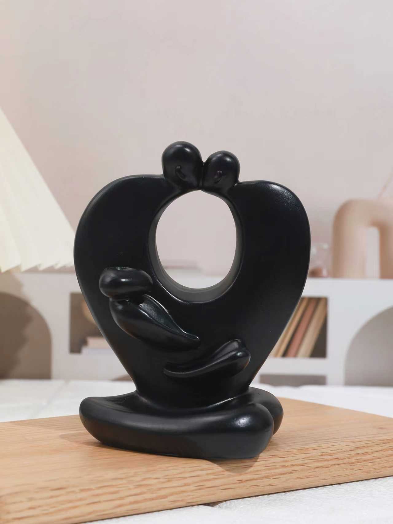 萌粒树脂香炉树脂鱼尾人物文创diy手工摆件创意香薰装饰品树脂香炉细节图