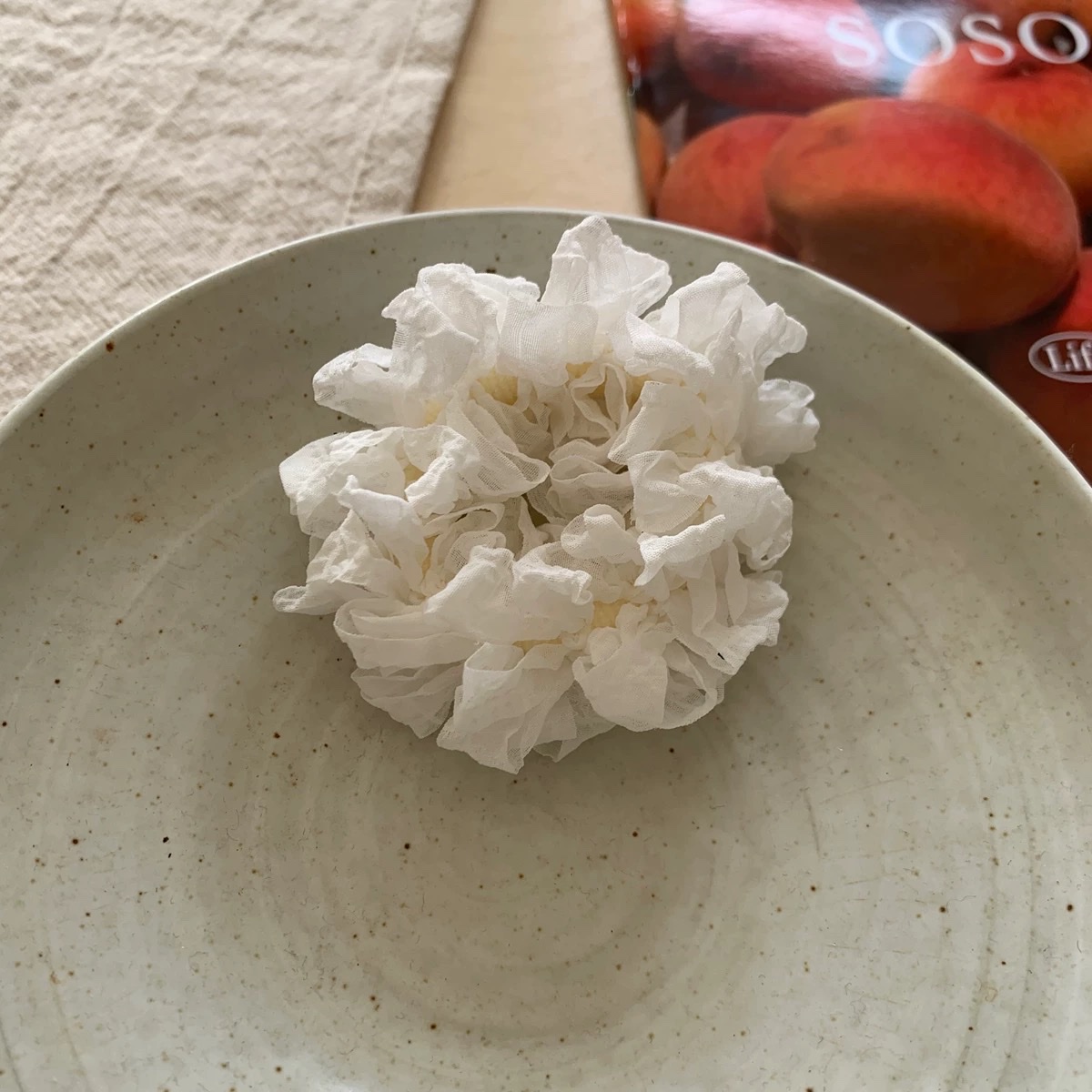 Super fairy mesh lace bubble towel, hair tie, sweet girl's hair tie, hair band, hair tie, double ponytail hair tie, hair accessory detail image 2