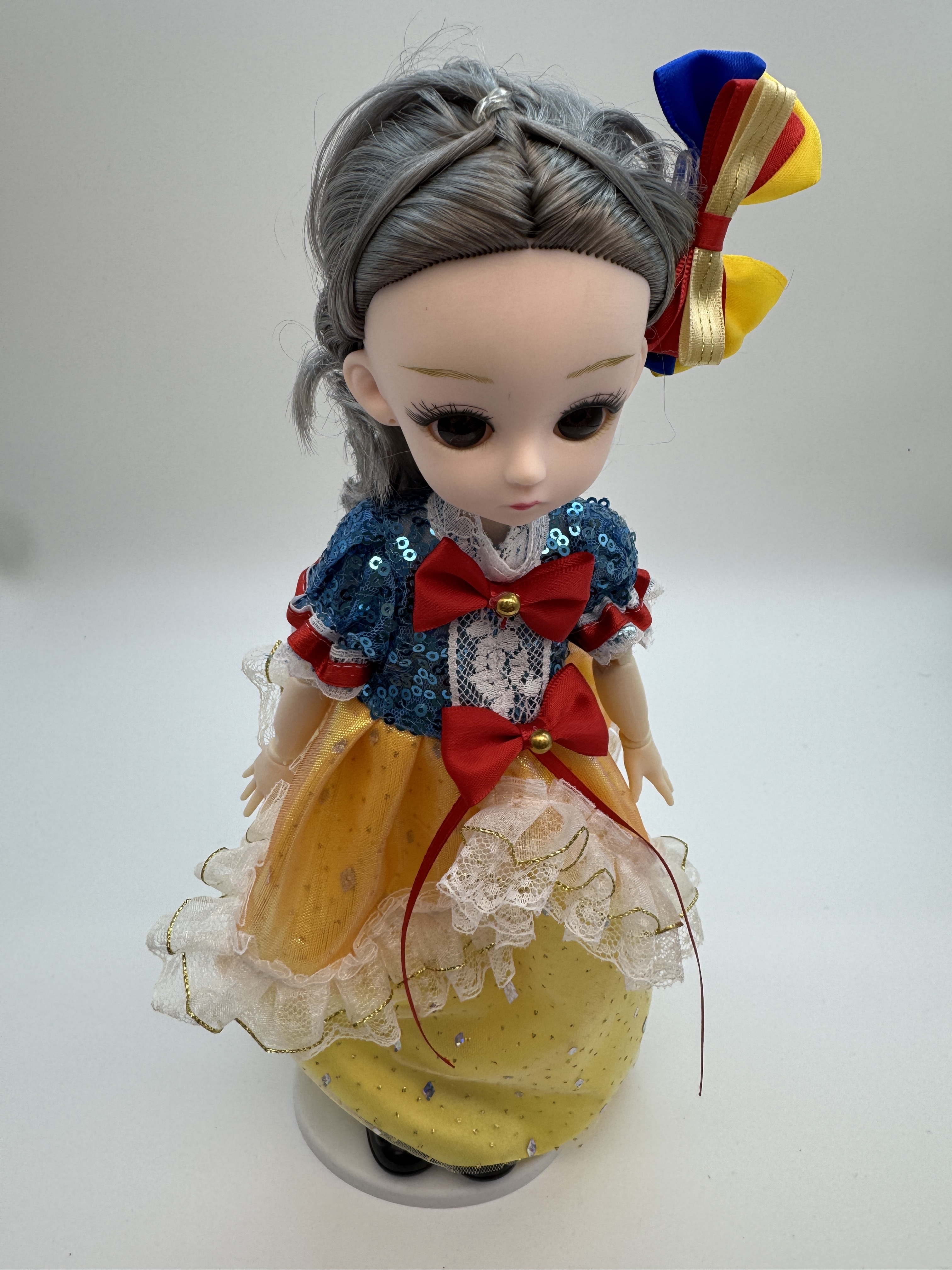 活动关节十二寸娃娃 盒装 礼盒包装 玻璃眼睛1详情图2