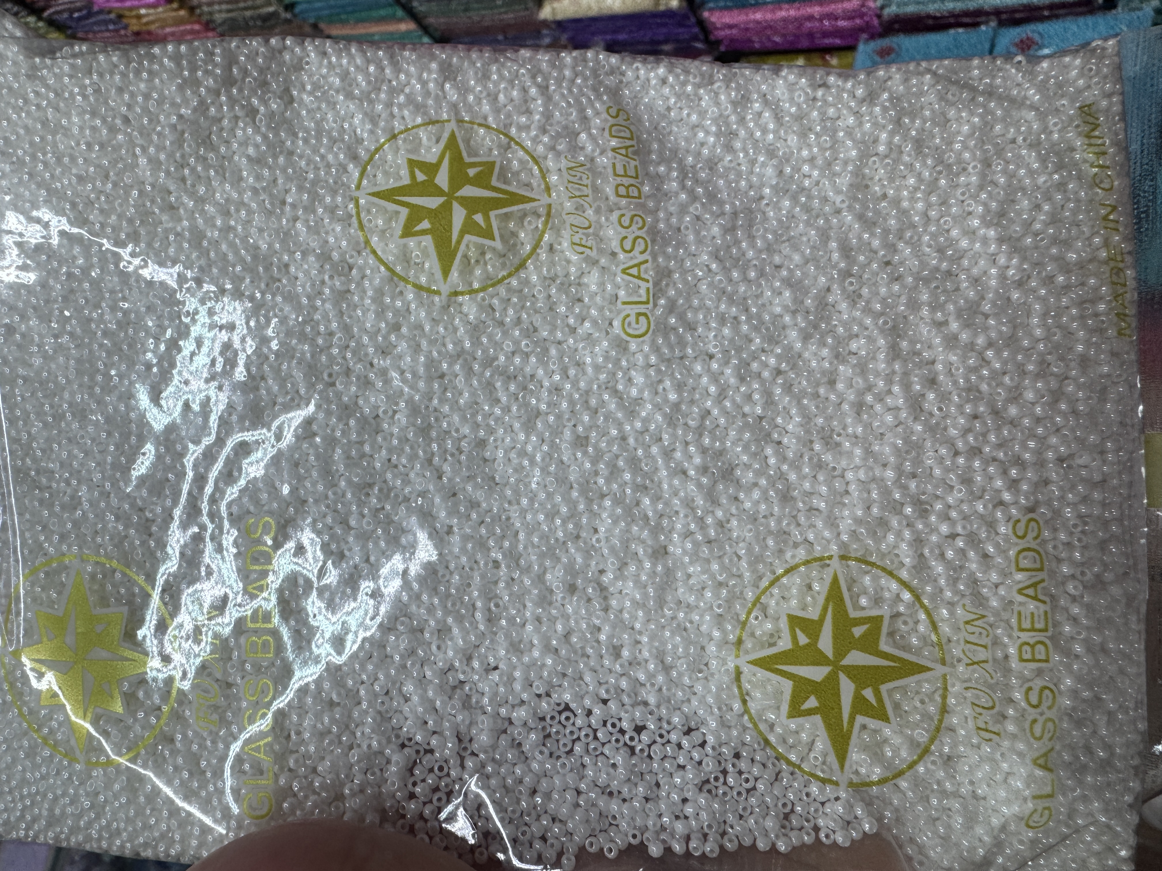 珠子珍珠琉璃珠串散珠手工DIY饰品配件多色任选工艺材料