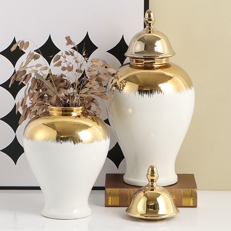 景德镇陶瓷花瓶红陶瓷马陶瓷花瓶摆件家居装饰陶瓷工艺品陶瓷花详情图3