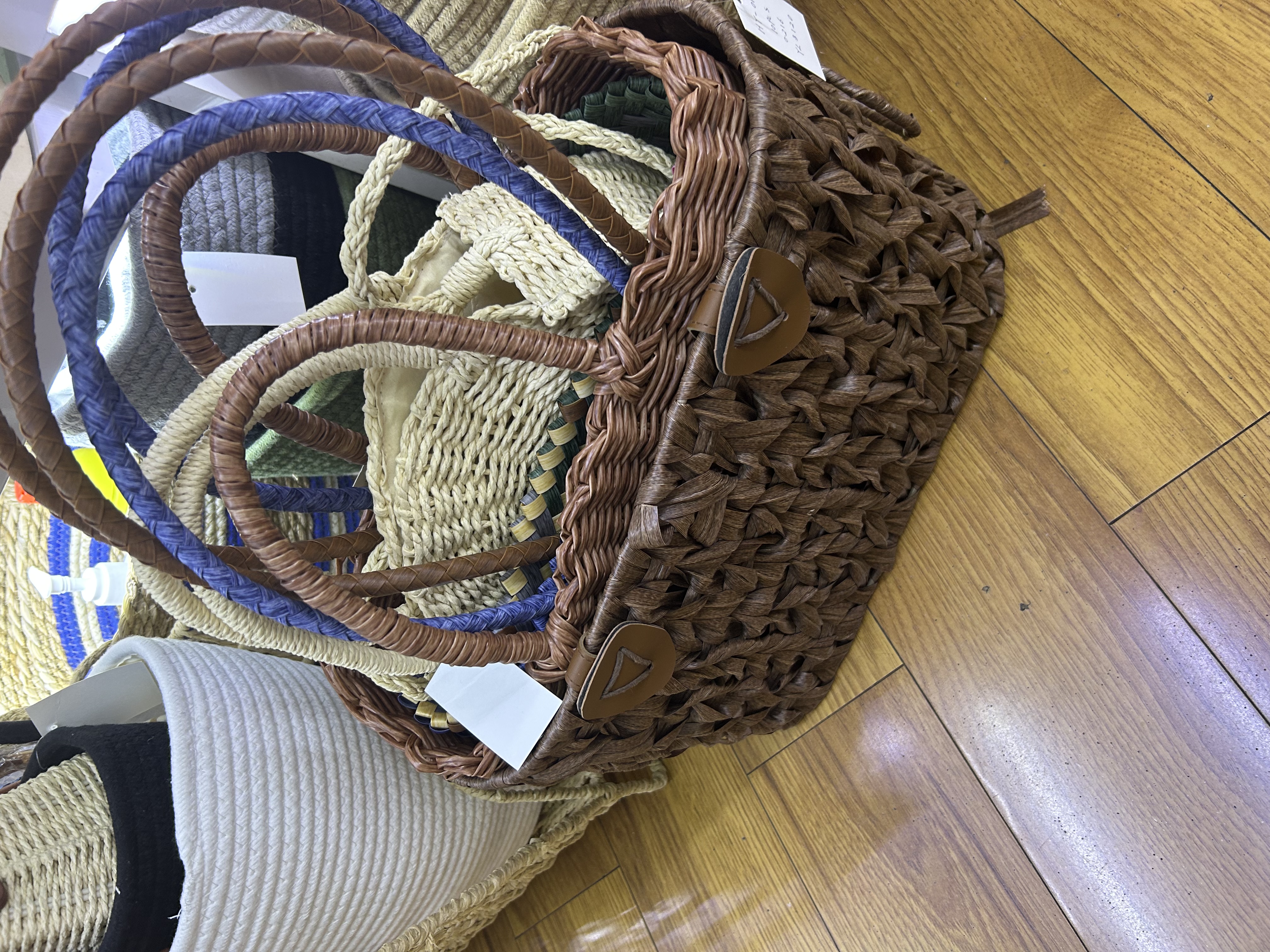 草编包编织篮手工草编钱包休闲编织包复古草编包包女士手提包