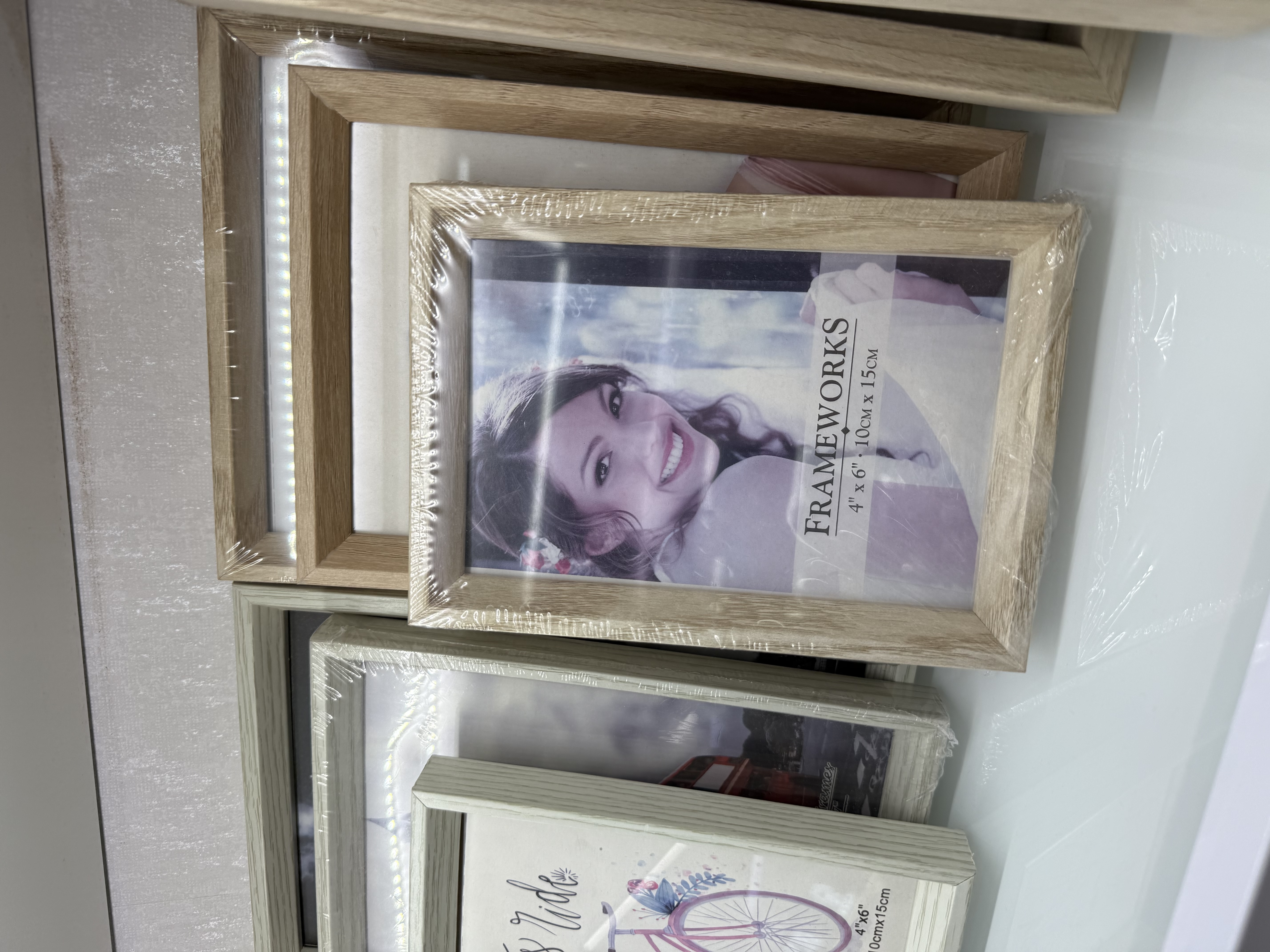 创意照片摆台文字相框仿古木纹画框多款可选装饰家居摆设照片