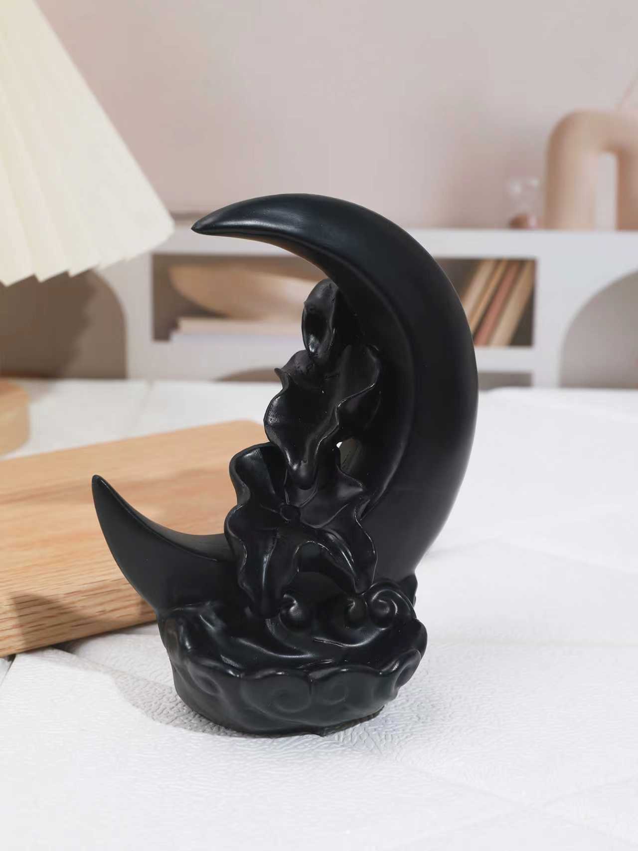 萌粒树脂香炉树脂鱼尾人物文创DIY手工创意香薰摆件装饰品树脂香炉详情图3