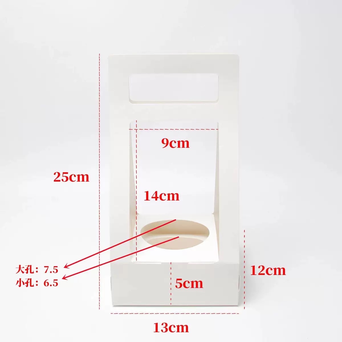 新款节日庆祝惊喜花束包装袋子手提橱窗创意包装盒子单朵鲜花礼品盒礼盒