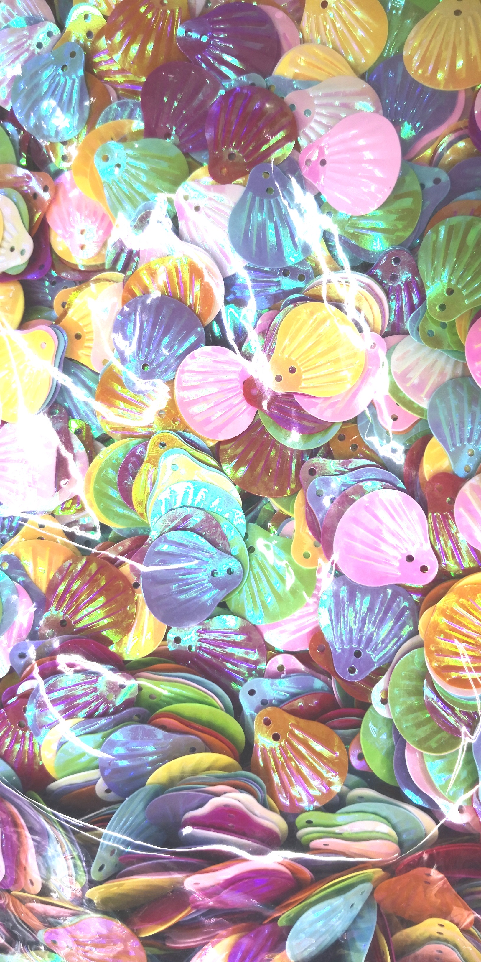 13 small butterfly sequins, AB mixed color, children's DIY, craft decorative accessories, accessory accessories, unlimited DIY embellishment accessories, 500g packaging details Picture