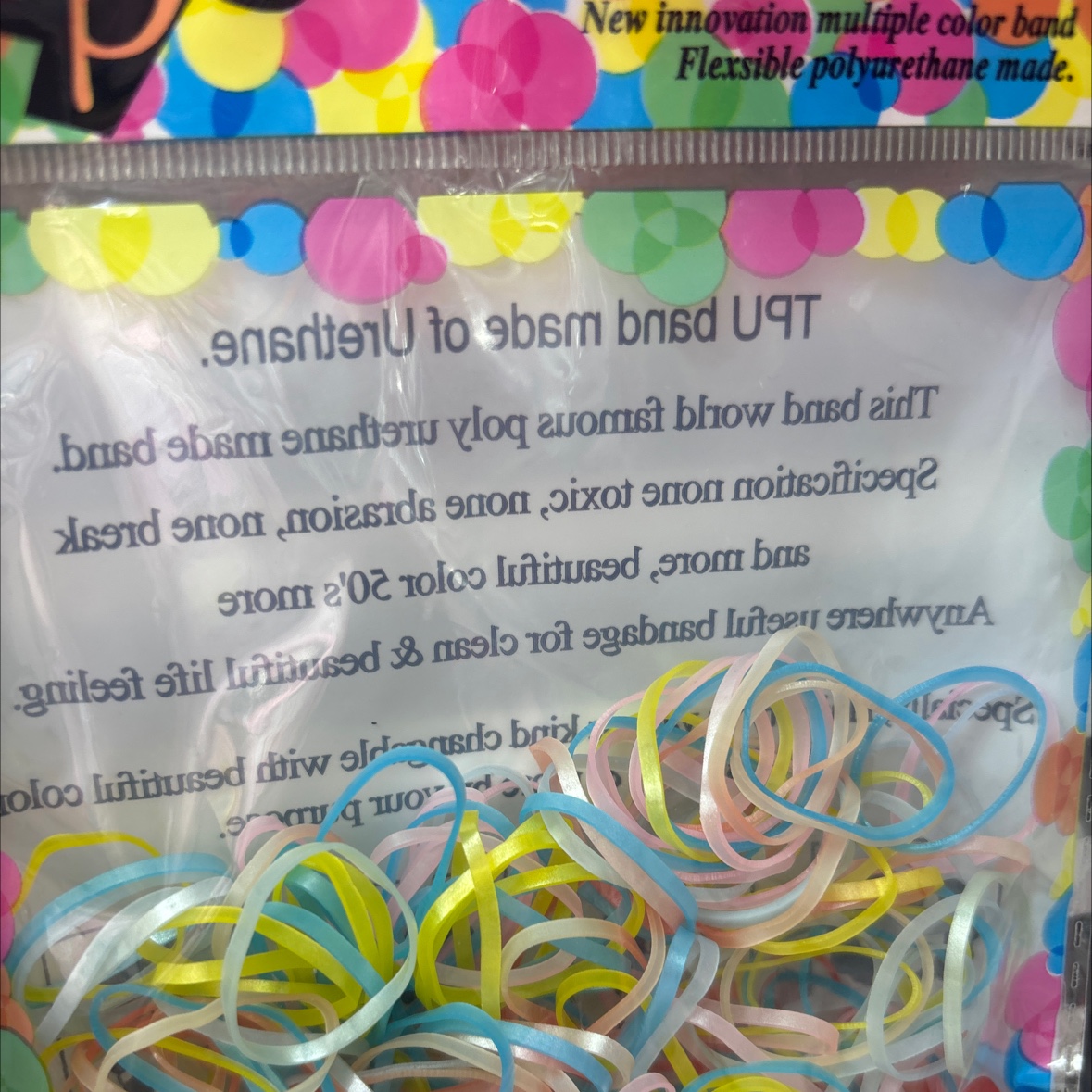 儿童白色橡皮筋小号可爱牛皮筋弹性皮筋皮筋发饰用品皮筋袋装一次性详情图2