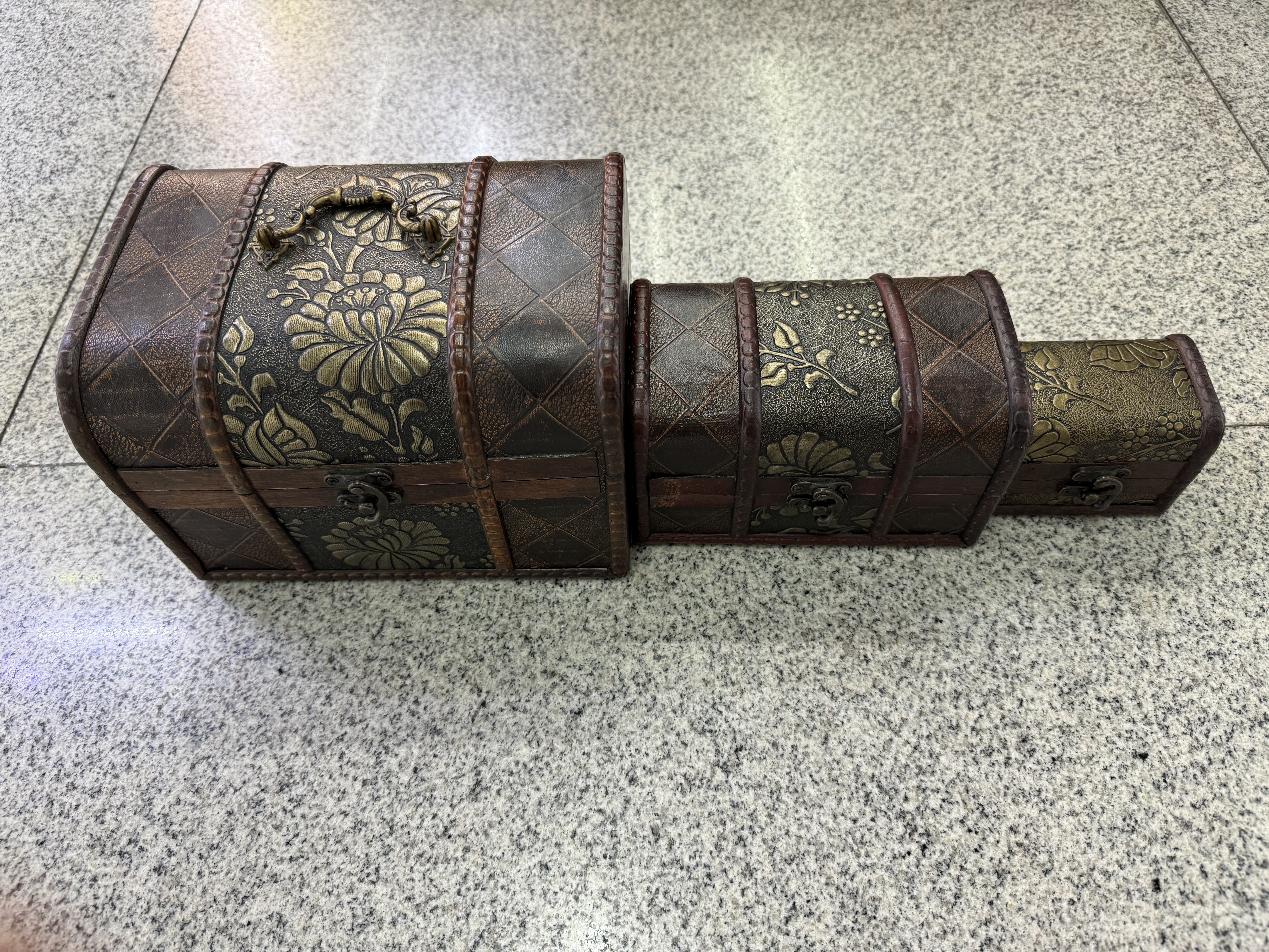 沉香手饰金丝楠木据木圈胡桃木耗品盒多功能手工工艺收藏品礼品