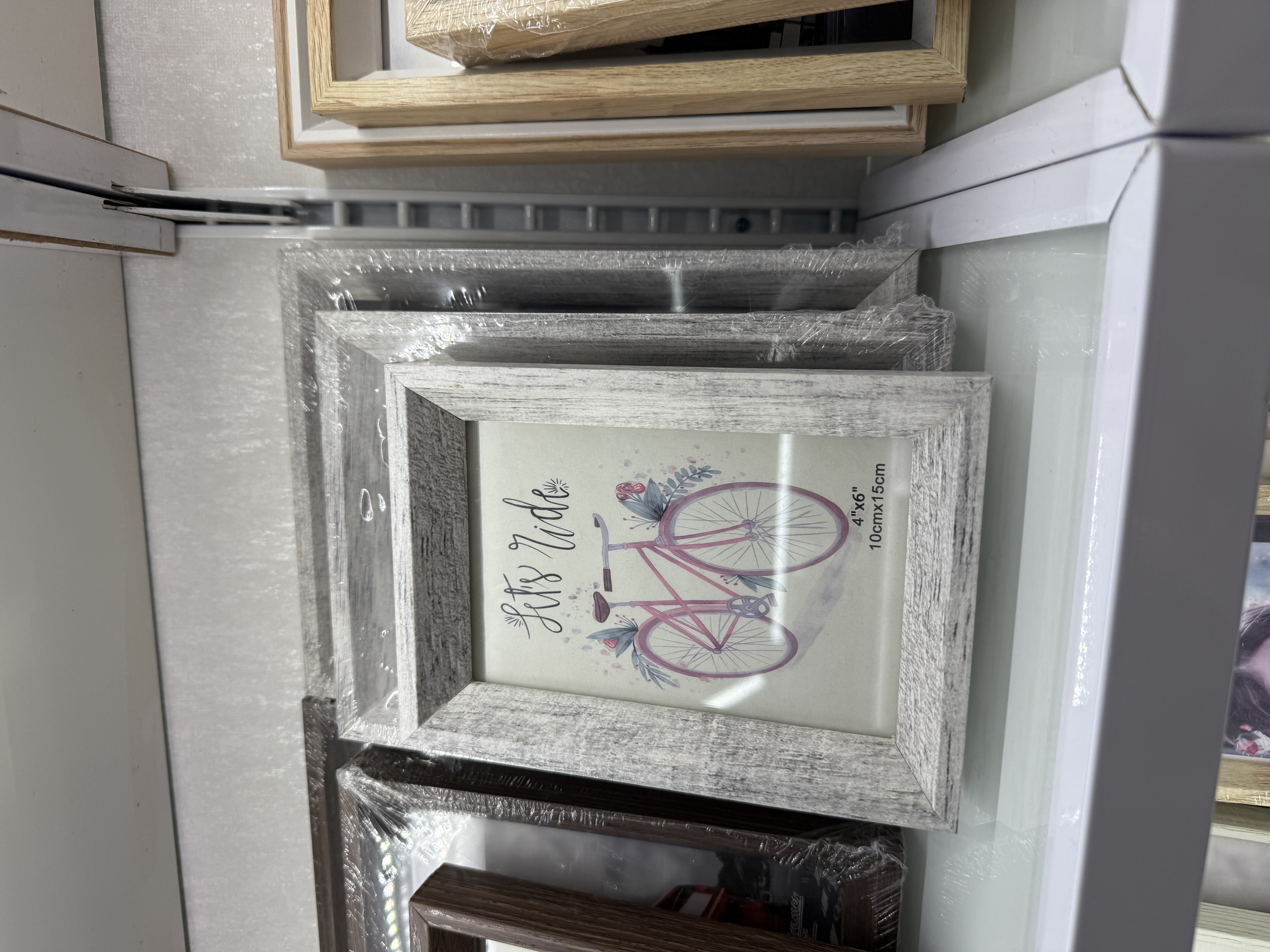 创意照片摆台文字相框仿古木纹画框客厅装饰相框摆设多款可选