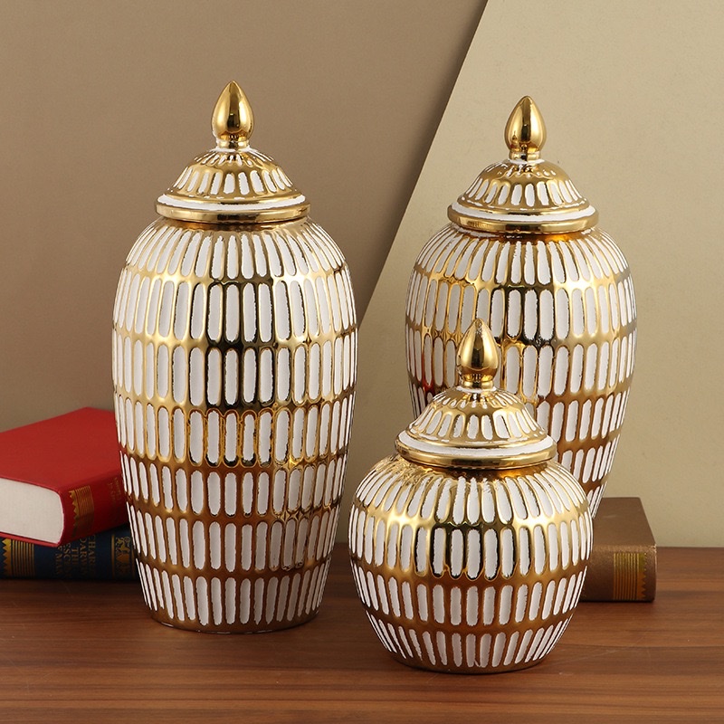 景德镇陶瓷花瓶红陶瓷马陶瓷花瓶摆件家居装饰工艺品陶瓷花瓶艺术品详情图1