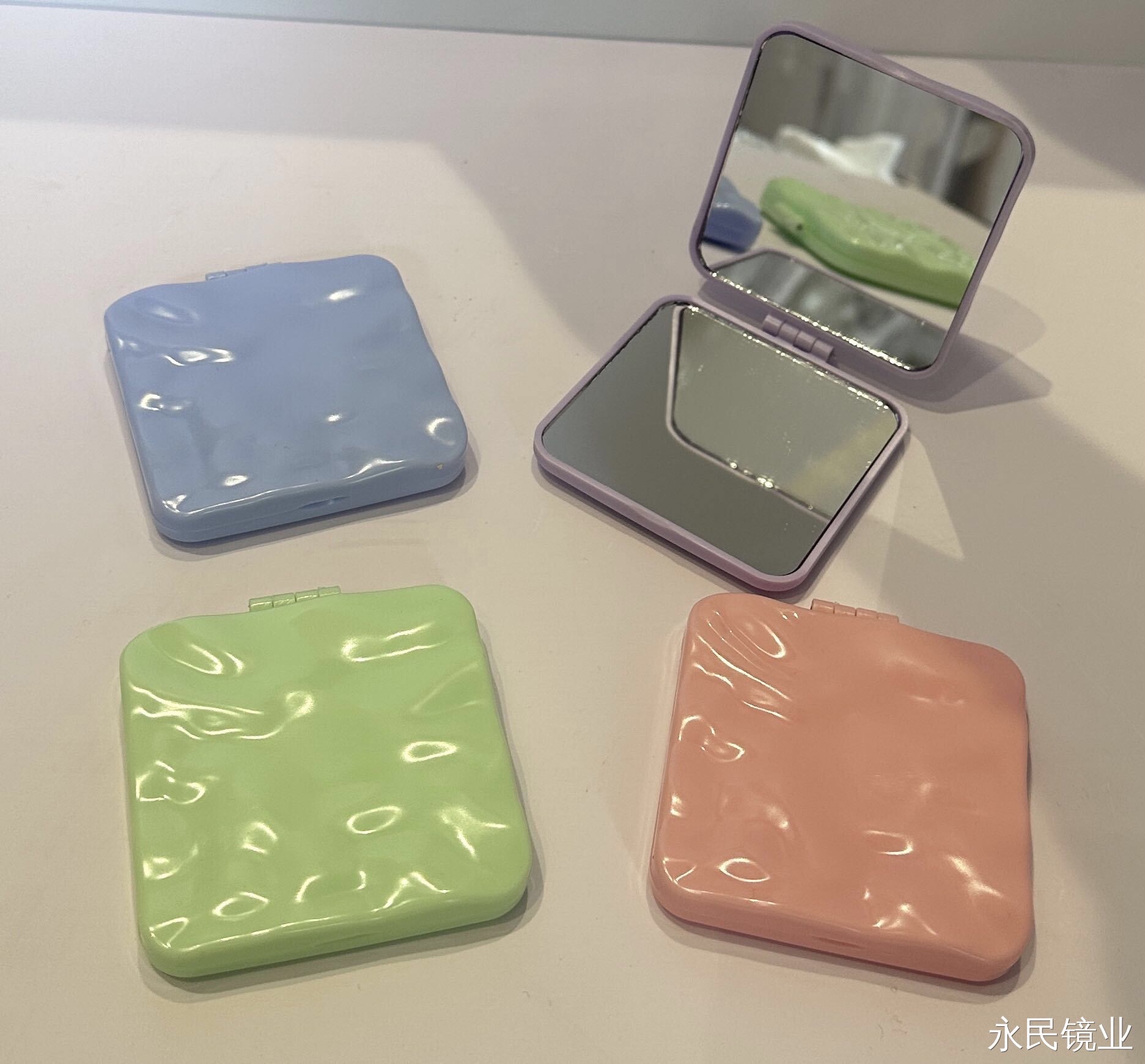 镜子/镜梳/小镜子/LED化妆镜/防碎镜子细节图