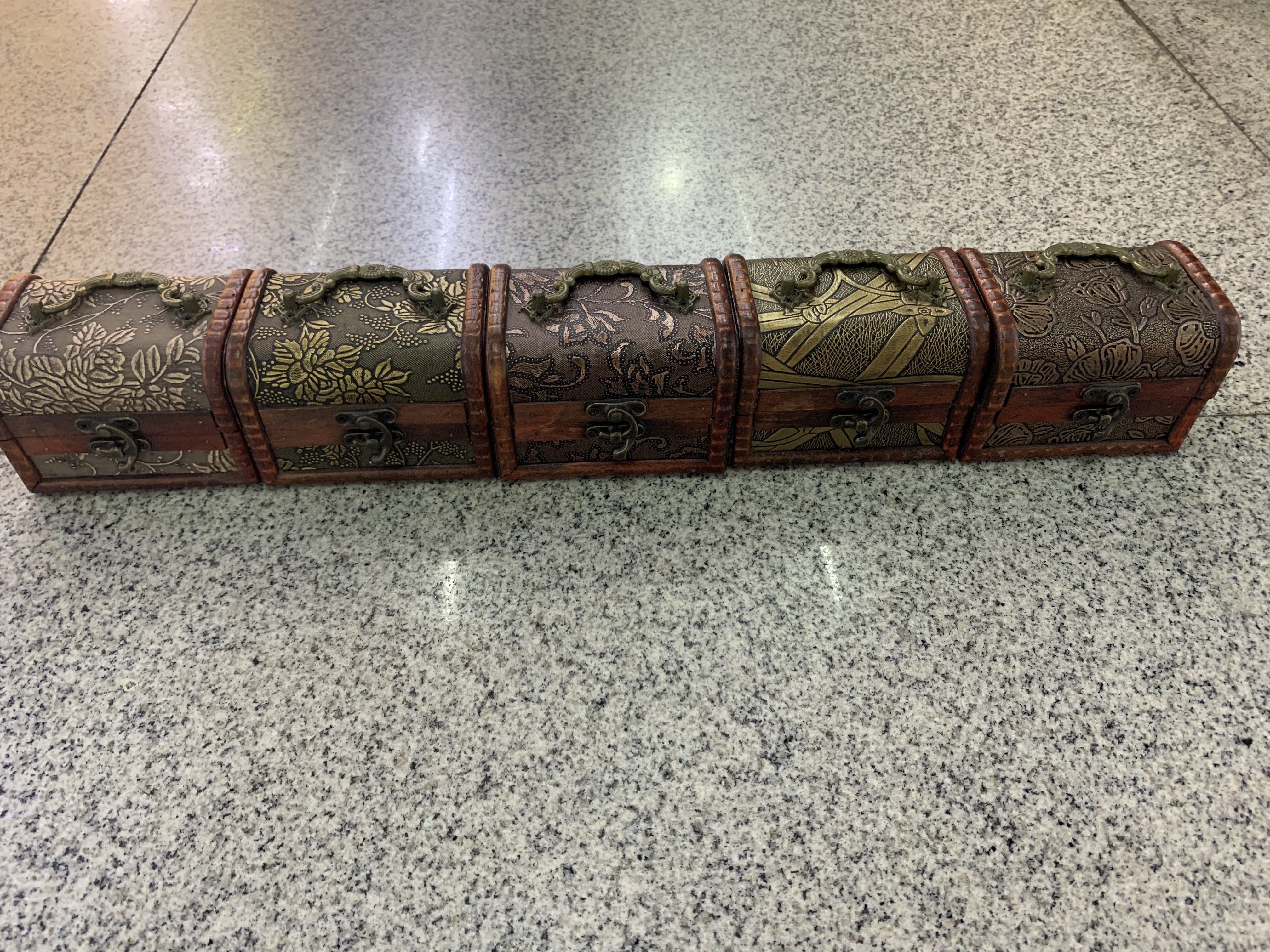 沉香手饰金丝楠木据木圈胡桃木耗品盒多功能收纳礼盒精美工艺