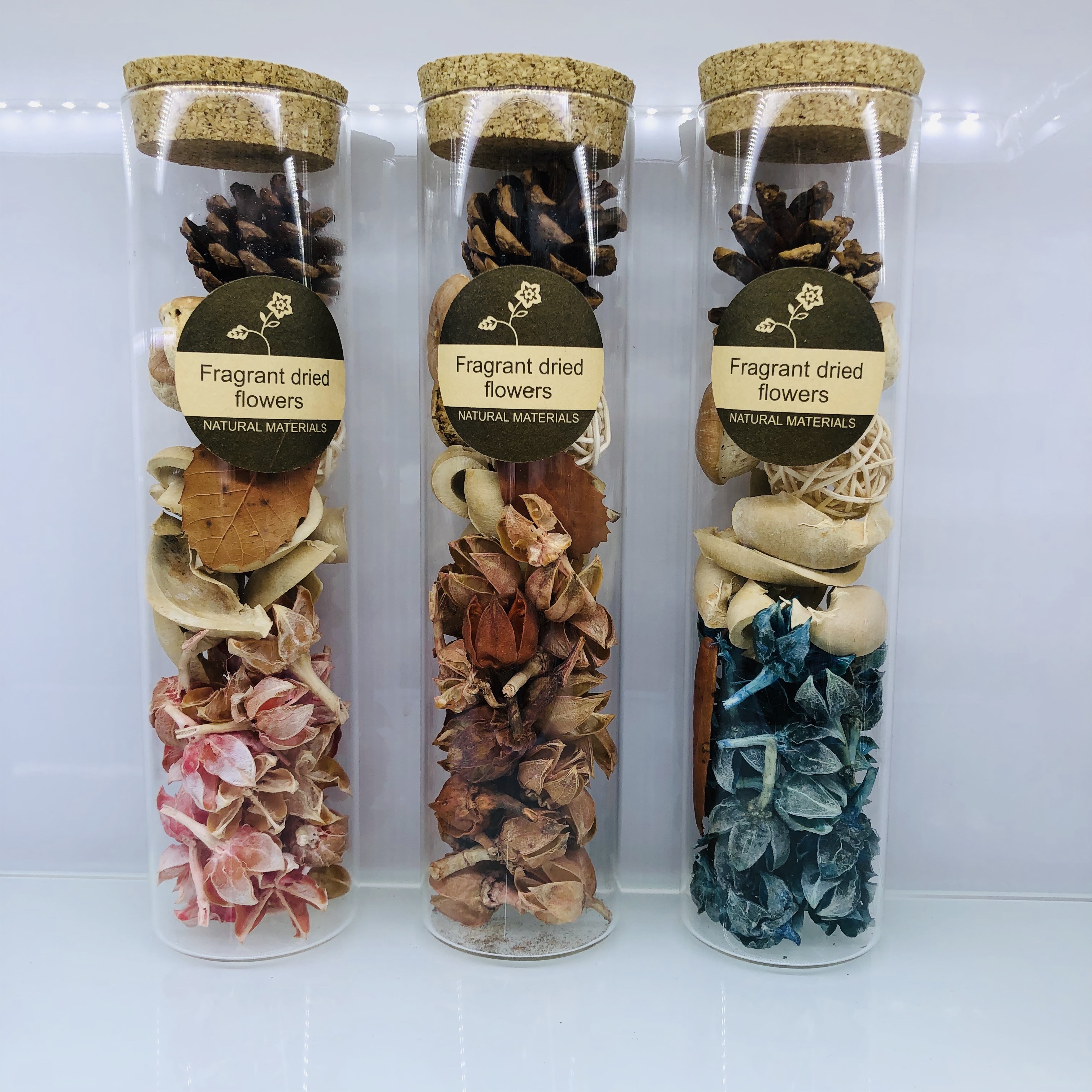 香味干花压花干花DIY干花干果装饰材料多色香薰干花束插花用品产品图