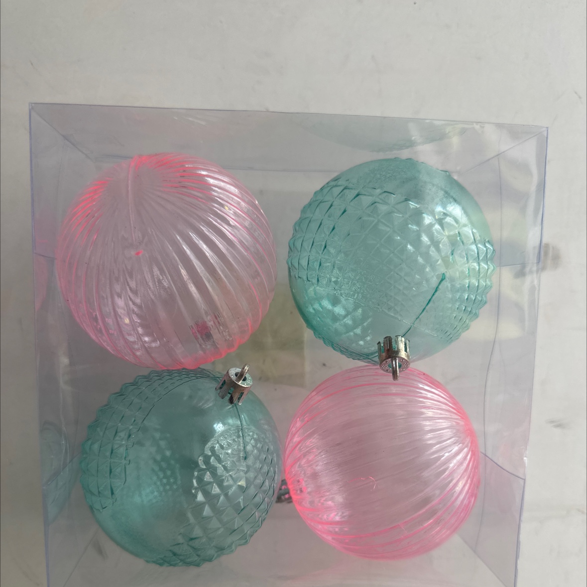 圣诞用品 圣诞异形透明球 