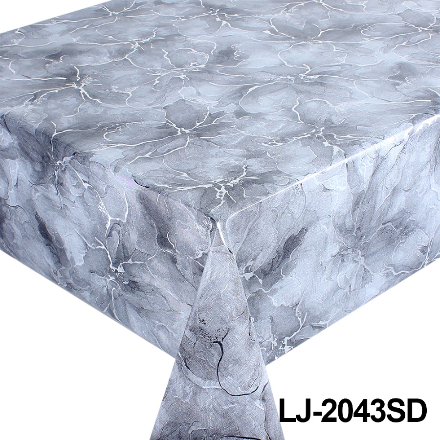 25新款热销鎏金纱线大理石纹PVC台布桌布详情图2