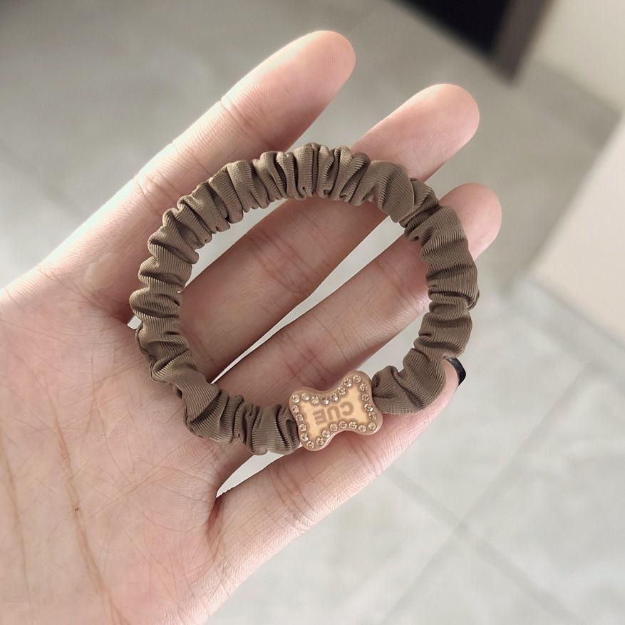 Large intestine hair band, hair tie, large intestine jewelry, hair accessory, hair tie, hair band, hair clip, hair accessory, Korean version for women, simple and versatile, high-elasticity hair band detail image 12