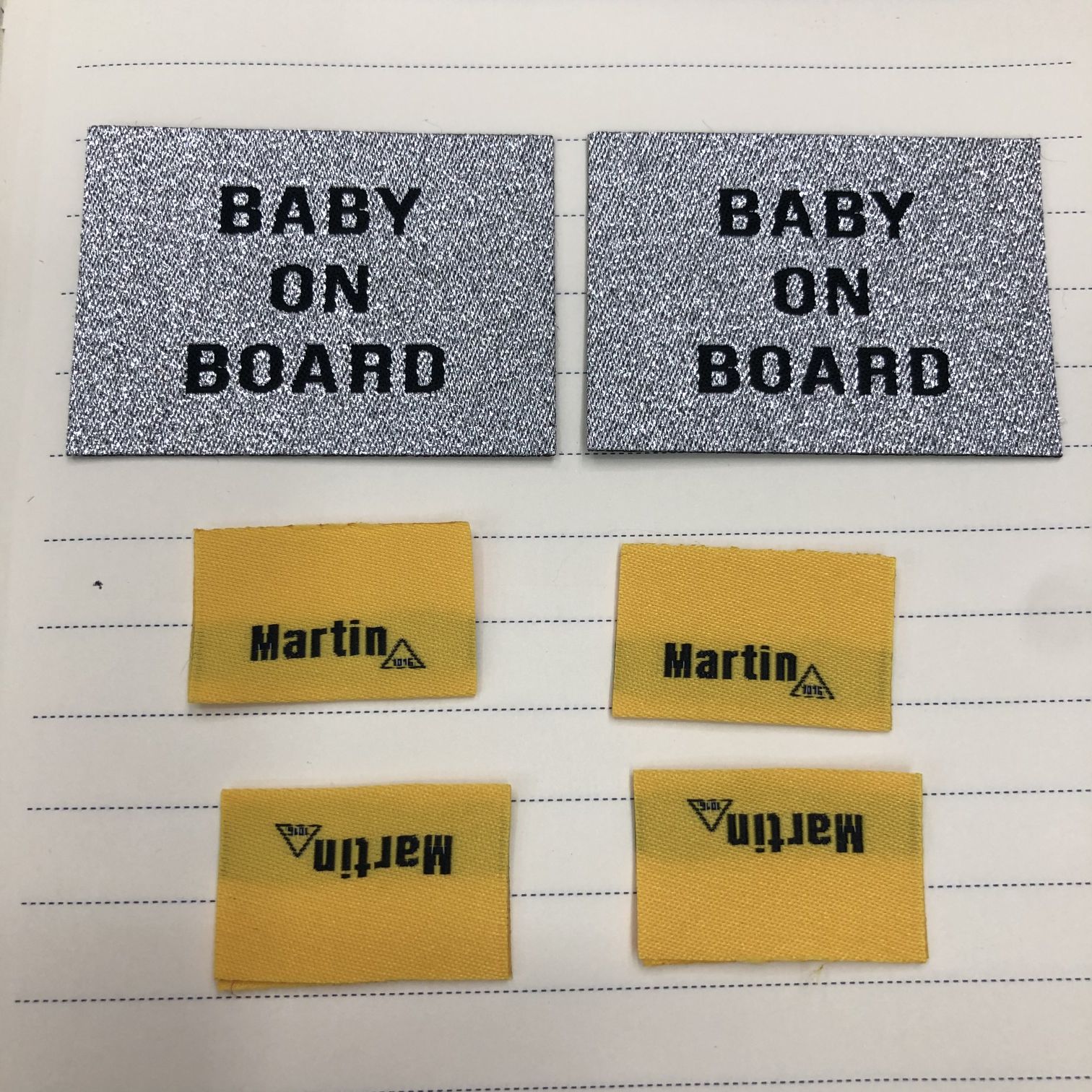 唯衣商标彩印厂家 布标领标定做织唛织标侧标商标吊牌衣服唛头水洗唛