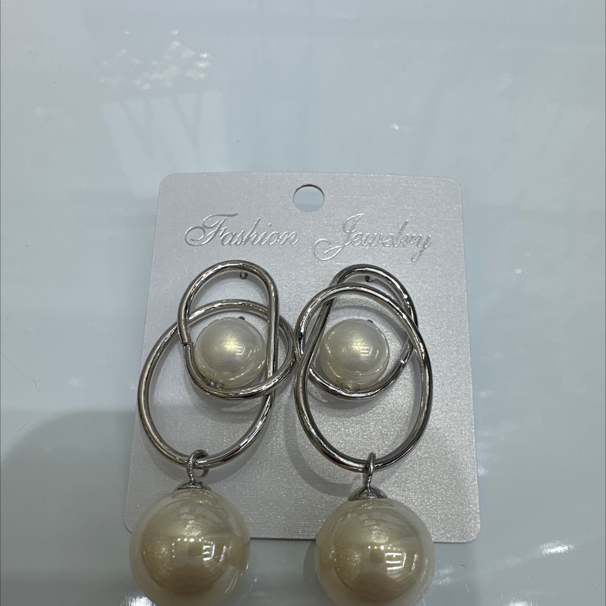 饰品耳饰珍珠耳环烧焊锆石耳环时尚气质百搭女款简约优雅新款