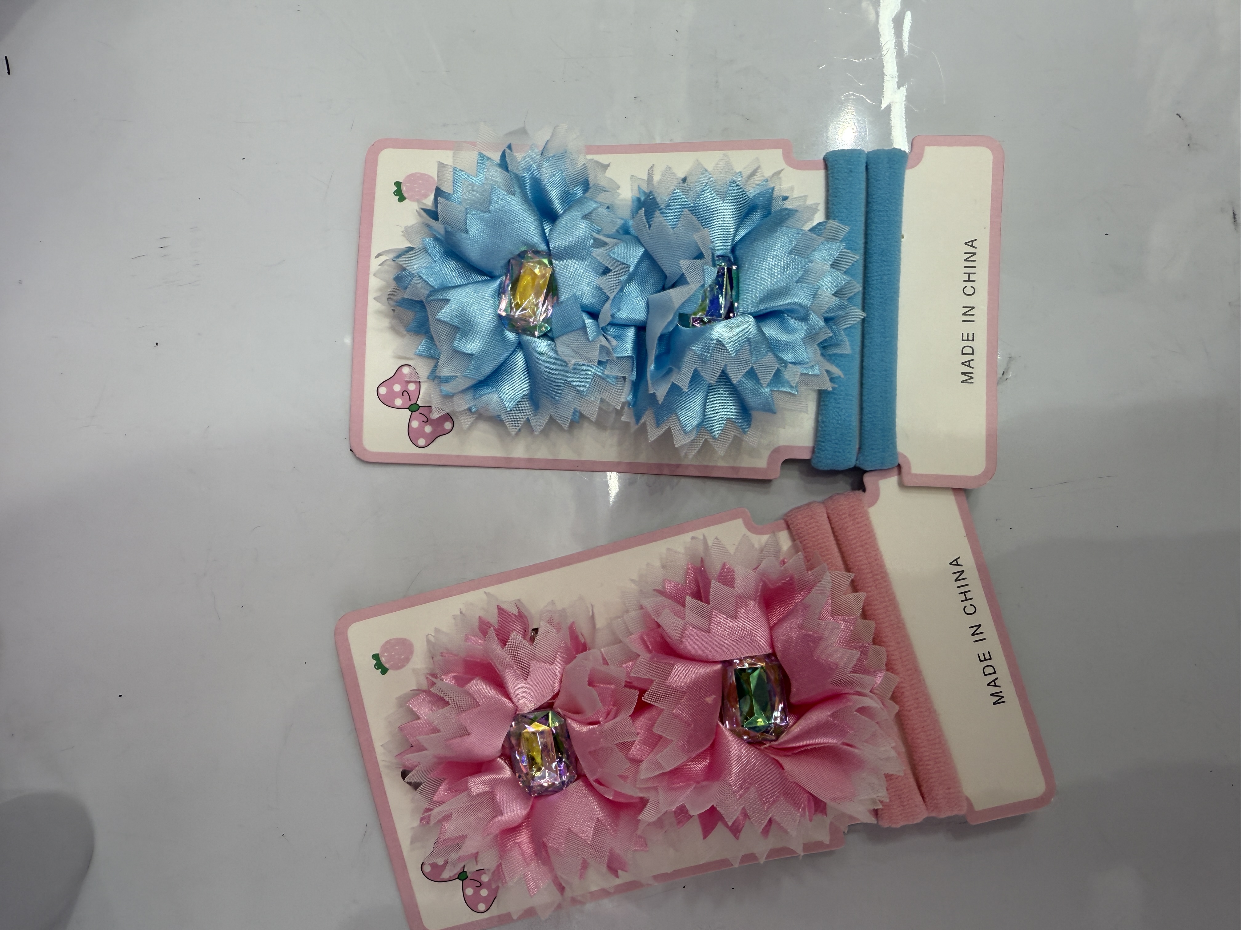 Yiwu International Trade City's new children's hair clips, princess sets, hair accessories, girls' mesh, broken hair clips, cute baby hair accessories that won't damage hair, children's clips, children's summer cute hair bands, children's hair accessory sets for children detail image 4