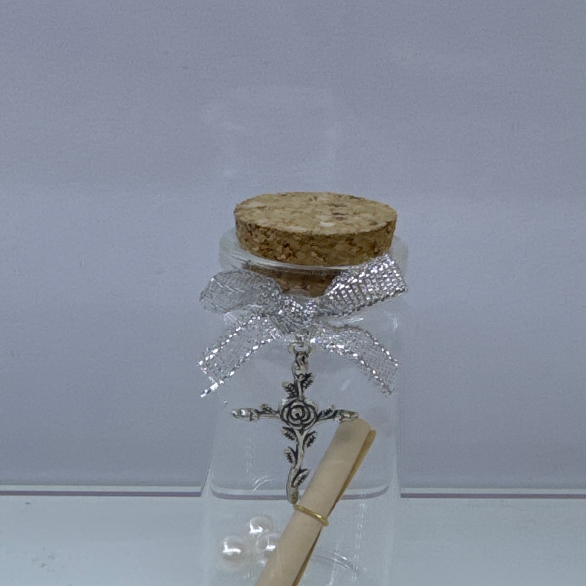 许愿瓶幸运星五角星银色心愿瓶创意礼物装饰品生日礼品详情图2