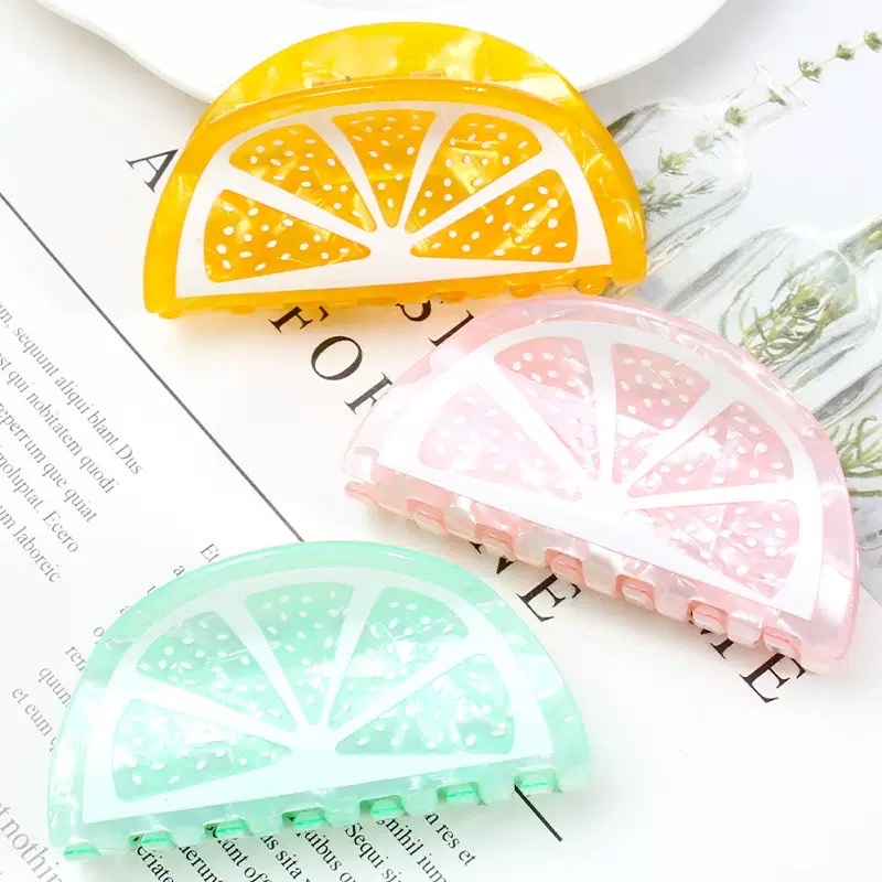 Fruit hair clipper, hairpin, hairpin