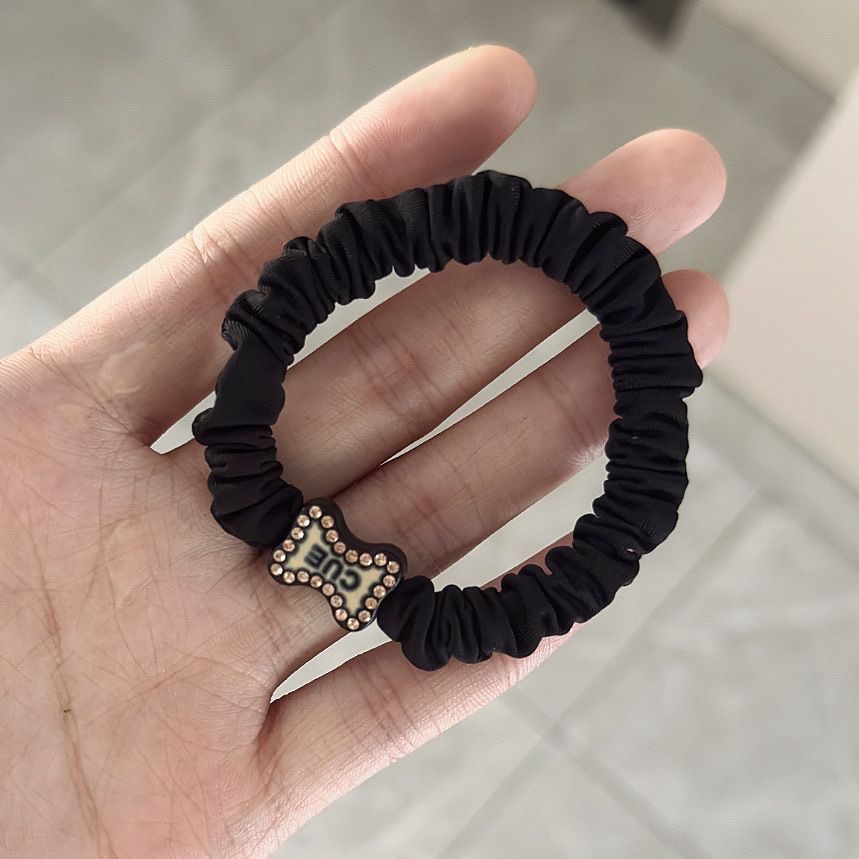Large intestine hair band, hair tie, large intestine jewelry, hair accessory, hair tie, hair band, hair clip, hair accessory, Korean version for women, simple and versatile, high-elasticity hair band detail image 11