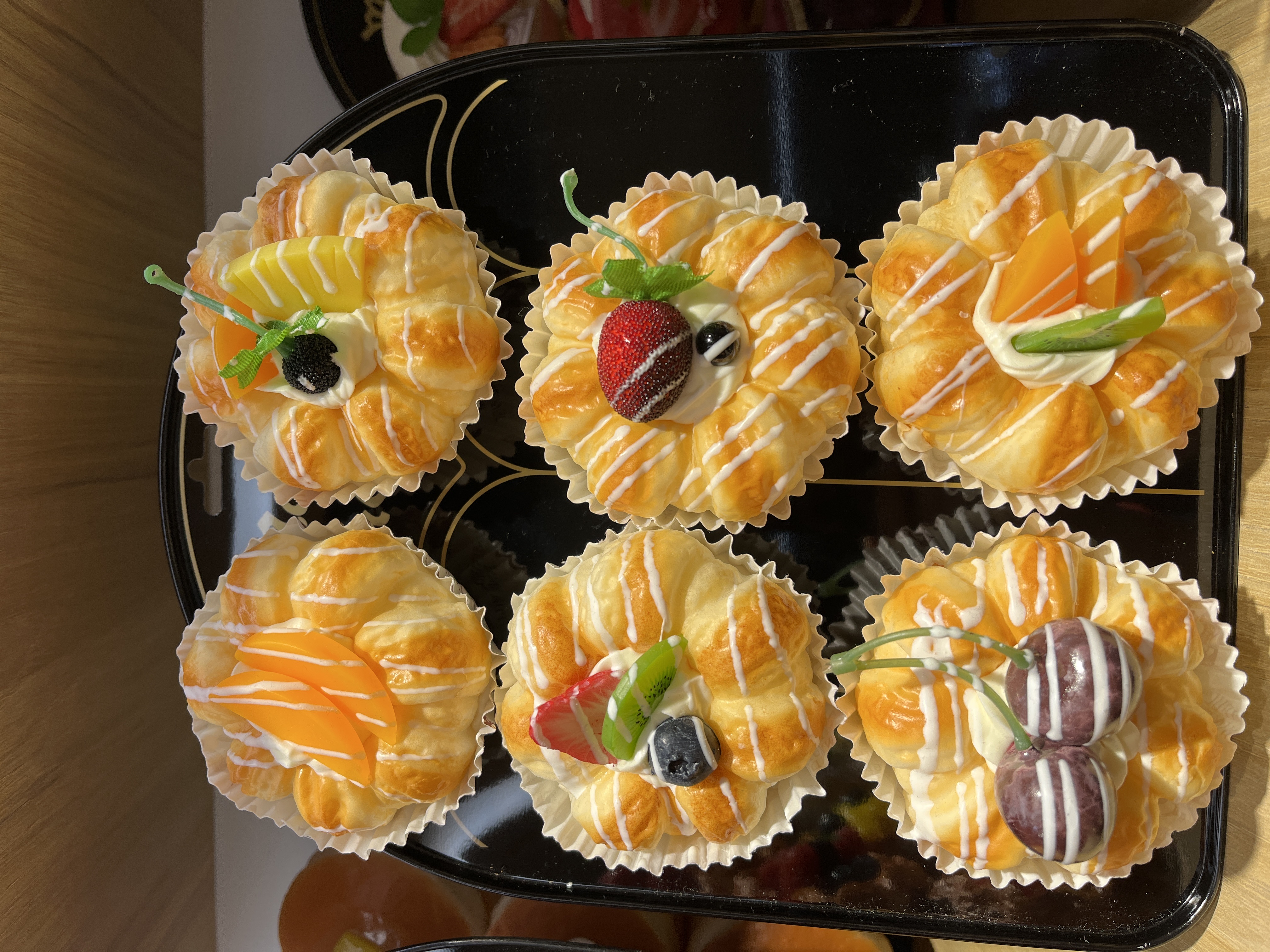 仿真纸杯面包 创意礼品定制 冰箱贴食玩 解压面包