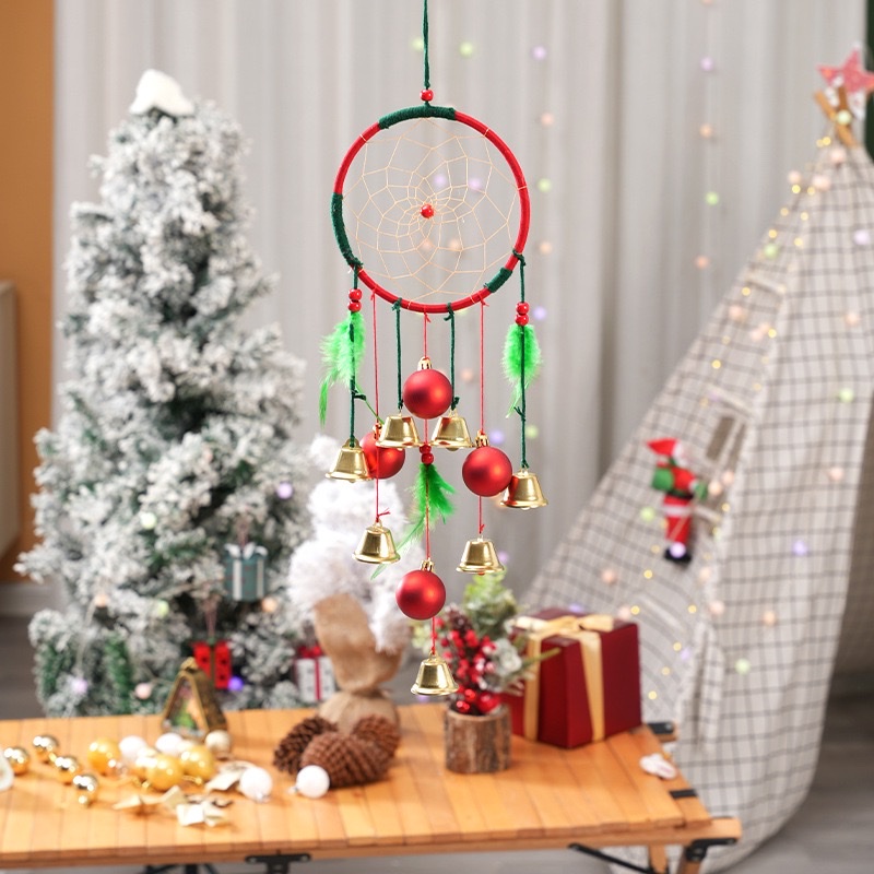 Original Christmas series dreamcatcher wind chime pendant